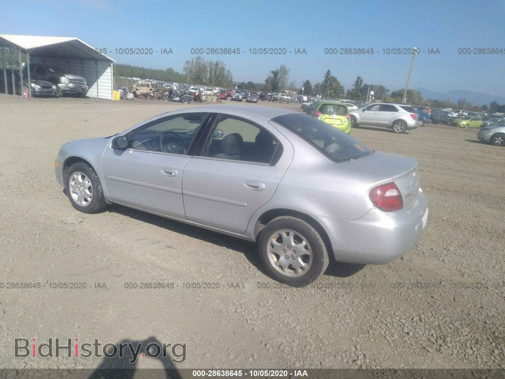 2005 DODGE NEON - VIN: 1B3ES56C25D285798 - Фото 3