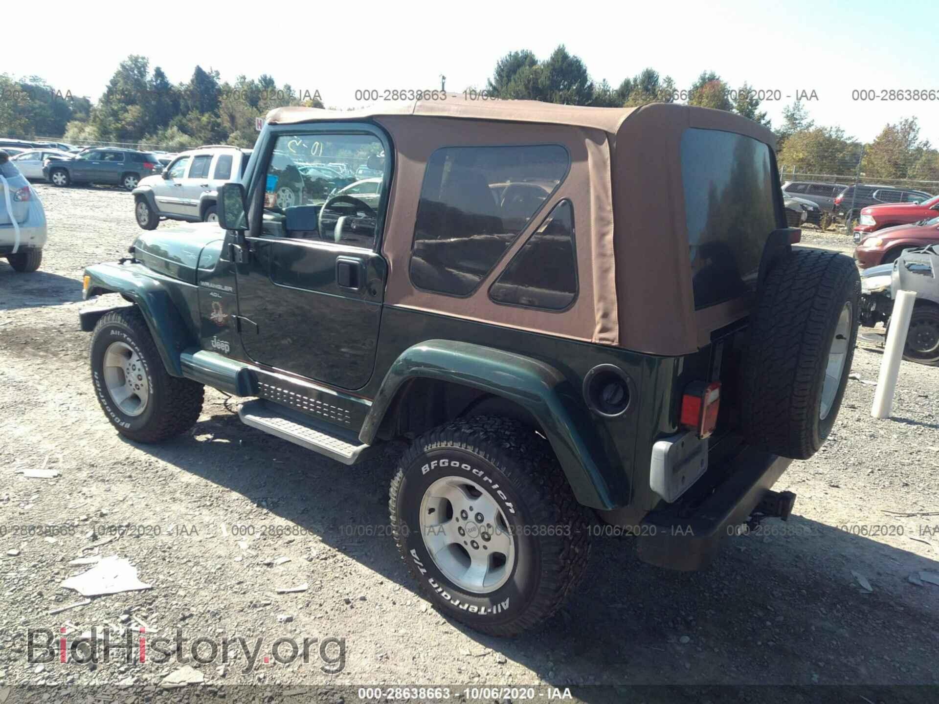2000 JEEP WRANGLER - VIN: 1J4FA59S7YP792993 - Фото 3