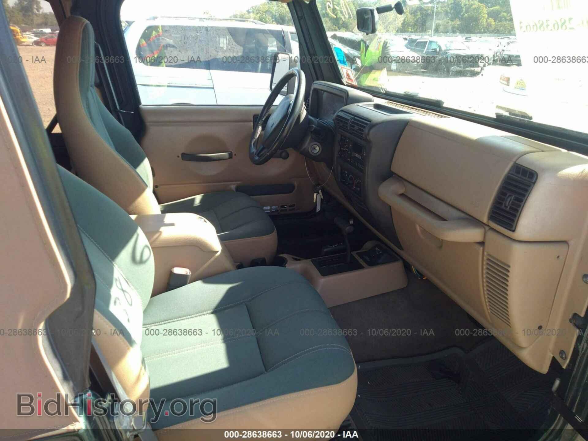 2000 JEEP WRANGLER - VIN: 1J4FA59S7YP792993 - Фото 5
