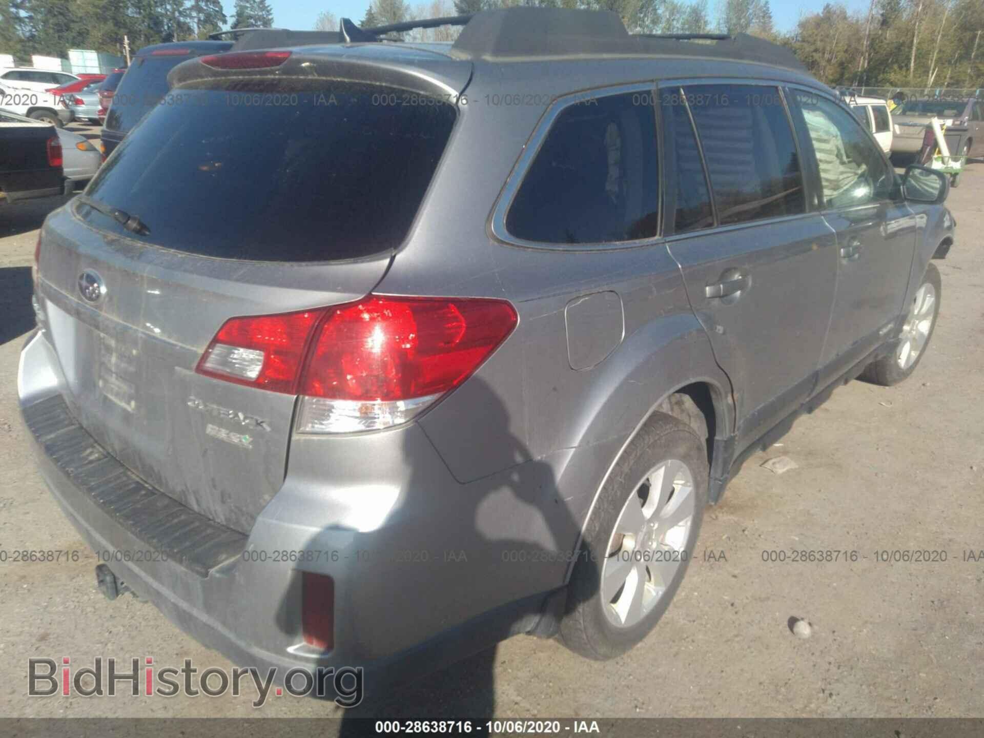 2011 SUBARU OUTBACK - VIN: 4S4BRBFC5B3354881 - Фото 4
