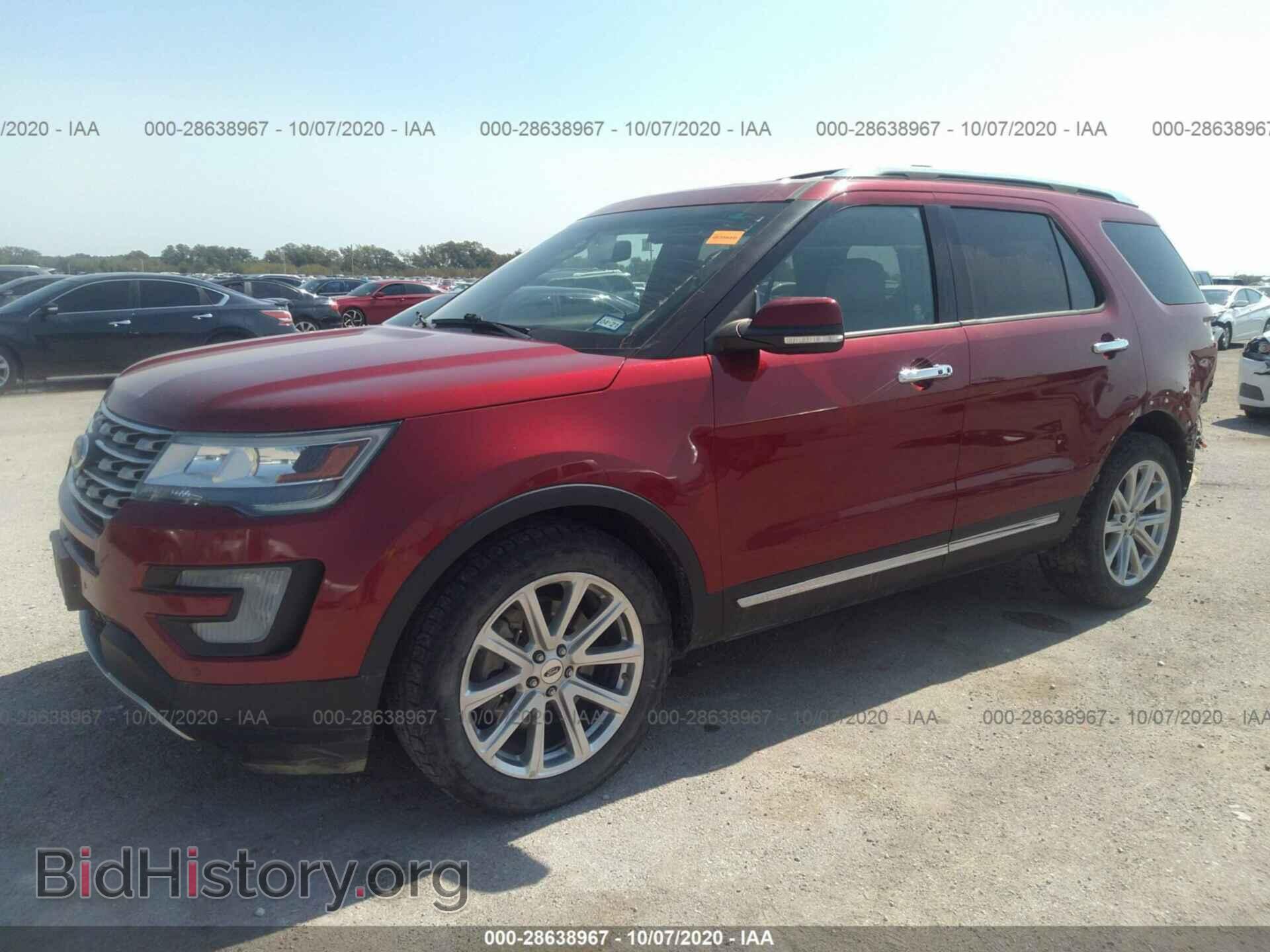 2016 FORD EXPLORER - VIN: 1FM5K8F81GGC09532 - Фото 2