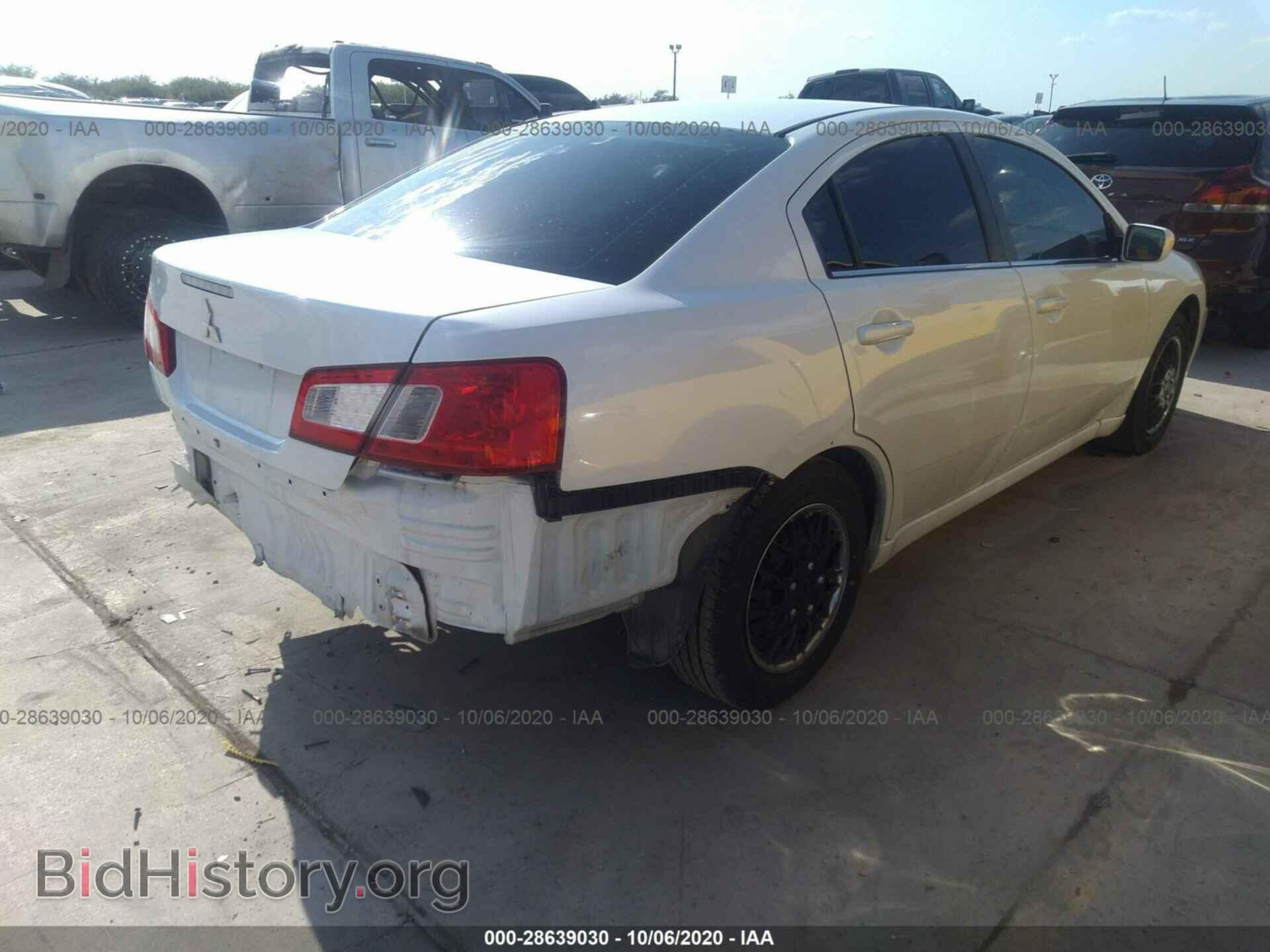 2012 MITSUBISHI GALANT - VIN: 4A32B3FFXCE024214 - Фото 4