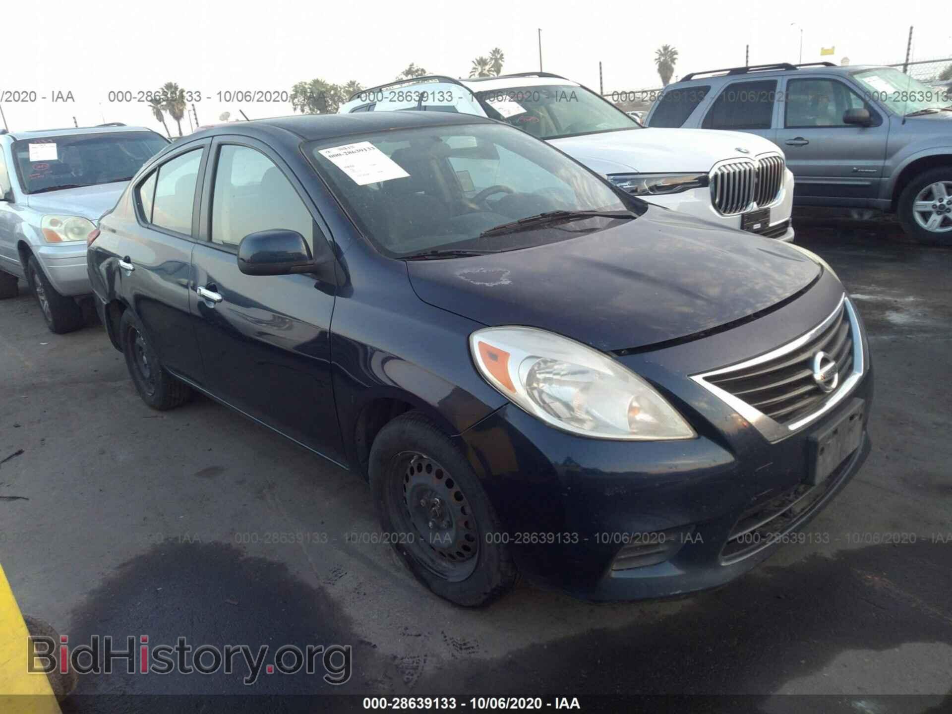 Фотография 3N1CN7AP1CL827700 - NISSAN VERSA 2012