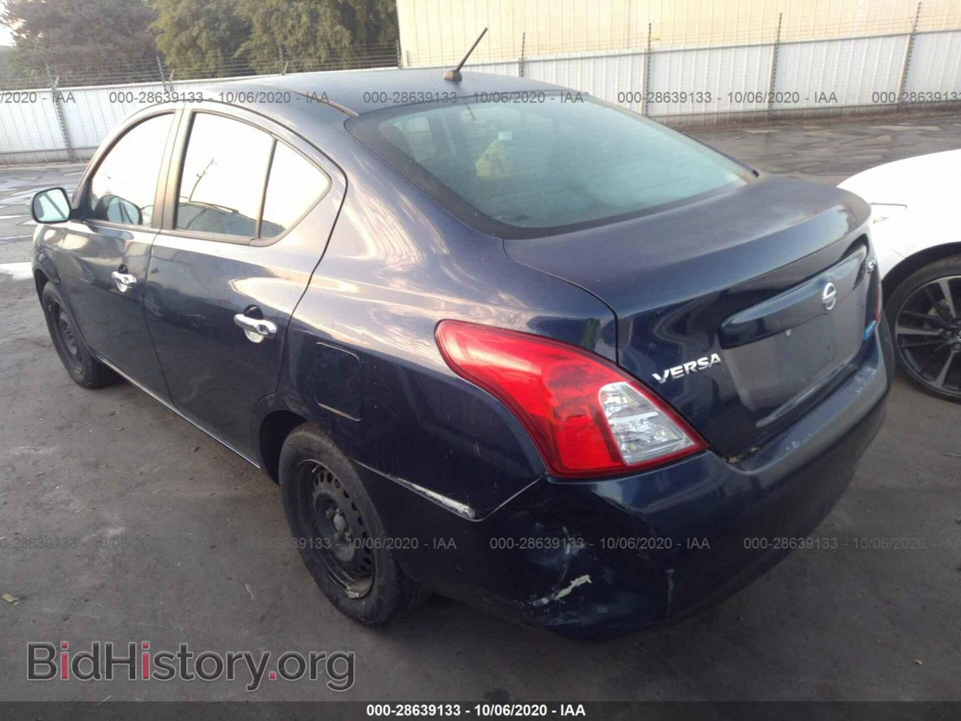 2012 NISSAN VERSA - VIN: 3N1CN7AP1CL827700 - Фото 3