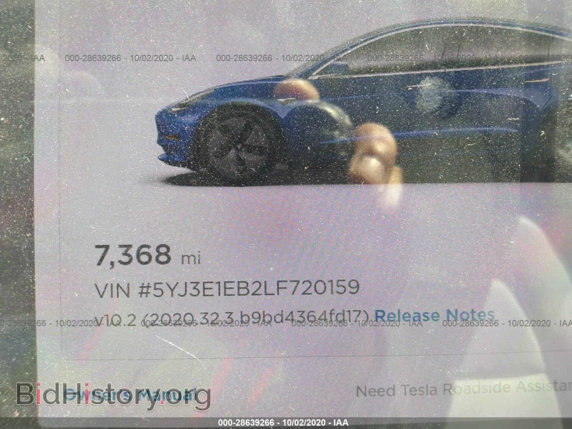 2020 TESLA MODEL 3 - VIN: 5YJ3E1EB2LF720159 - Photo 7
