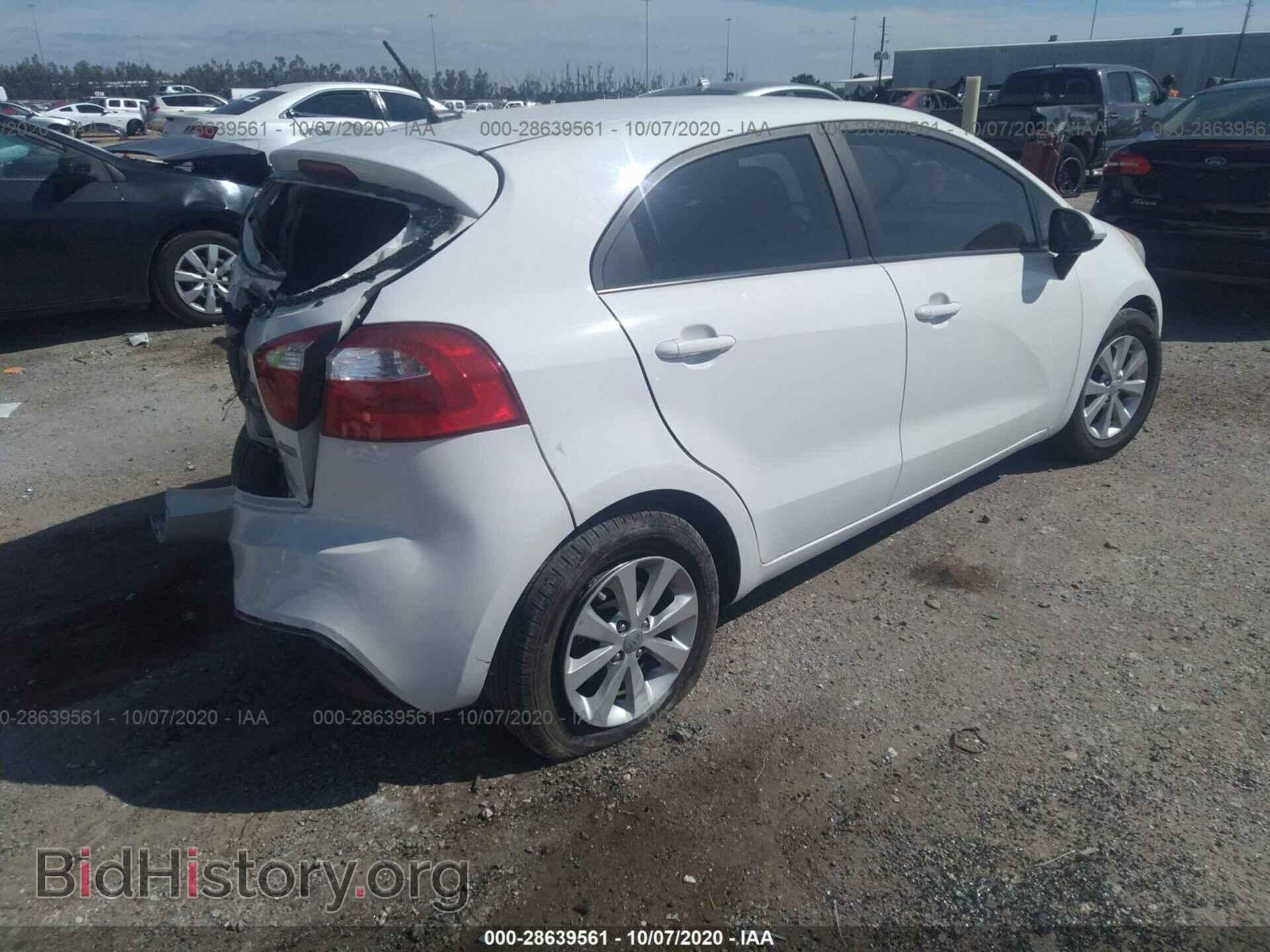 2014 KIA RIO - VIN: KNADN5A38E6333945 - Фото 4