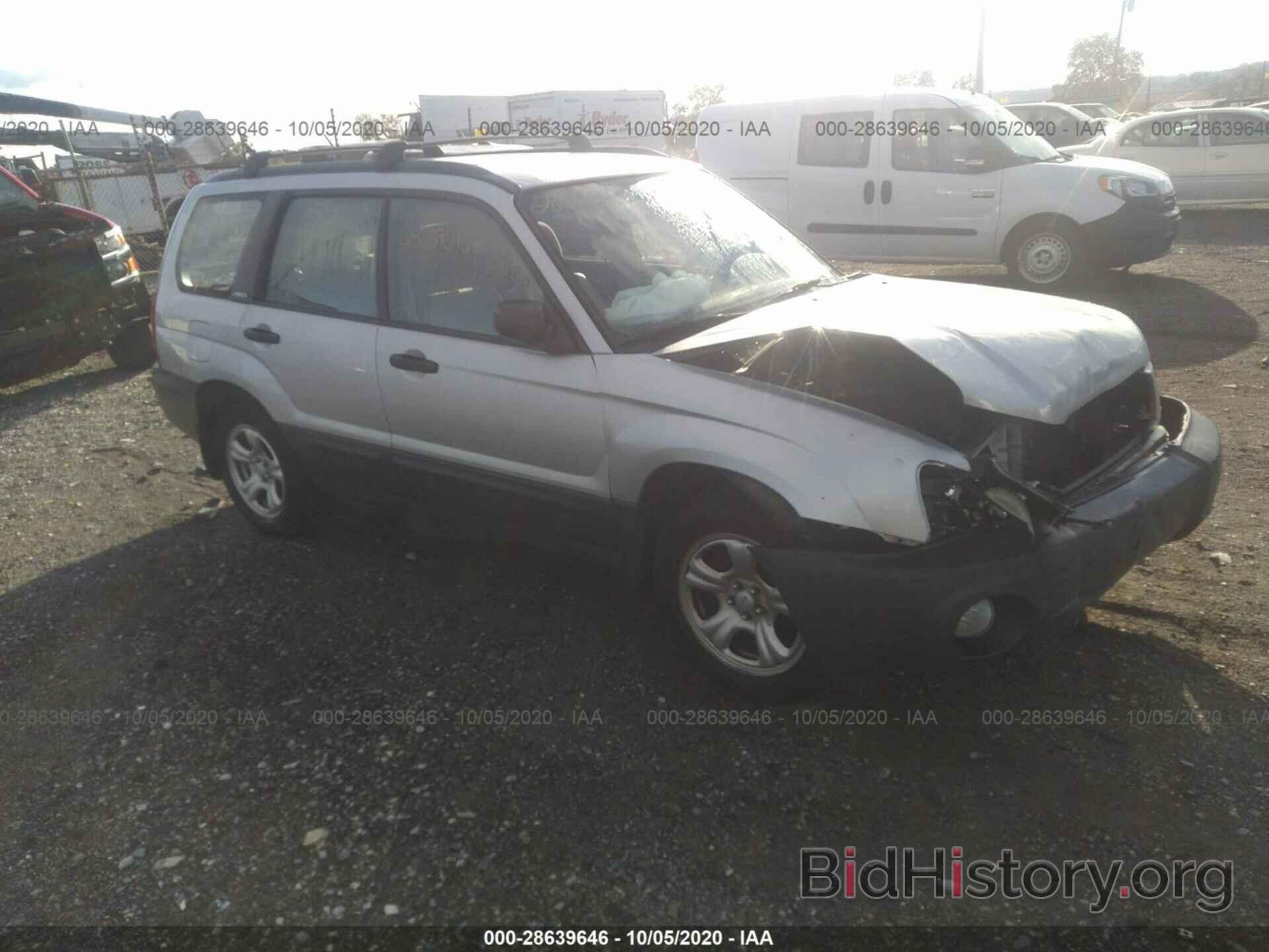 Photo JF1SG63664H712677 - SUBARU FORESTER 2004