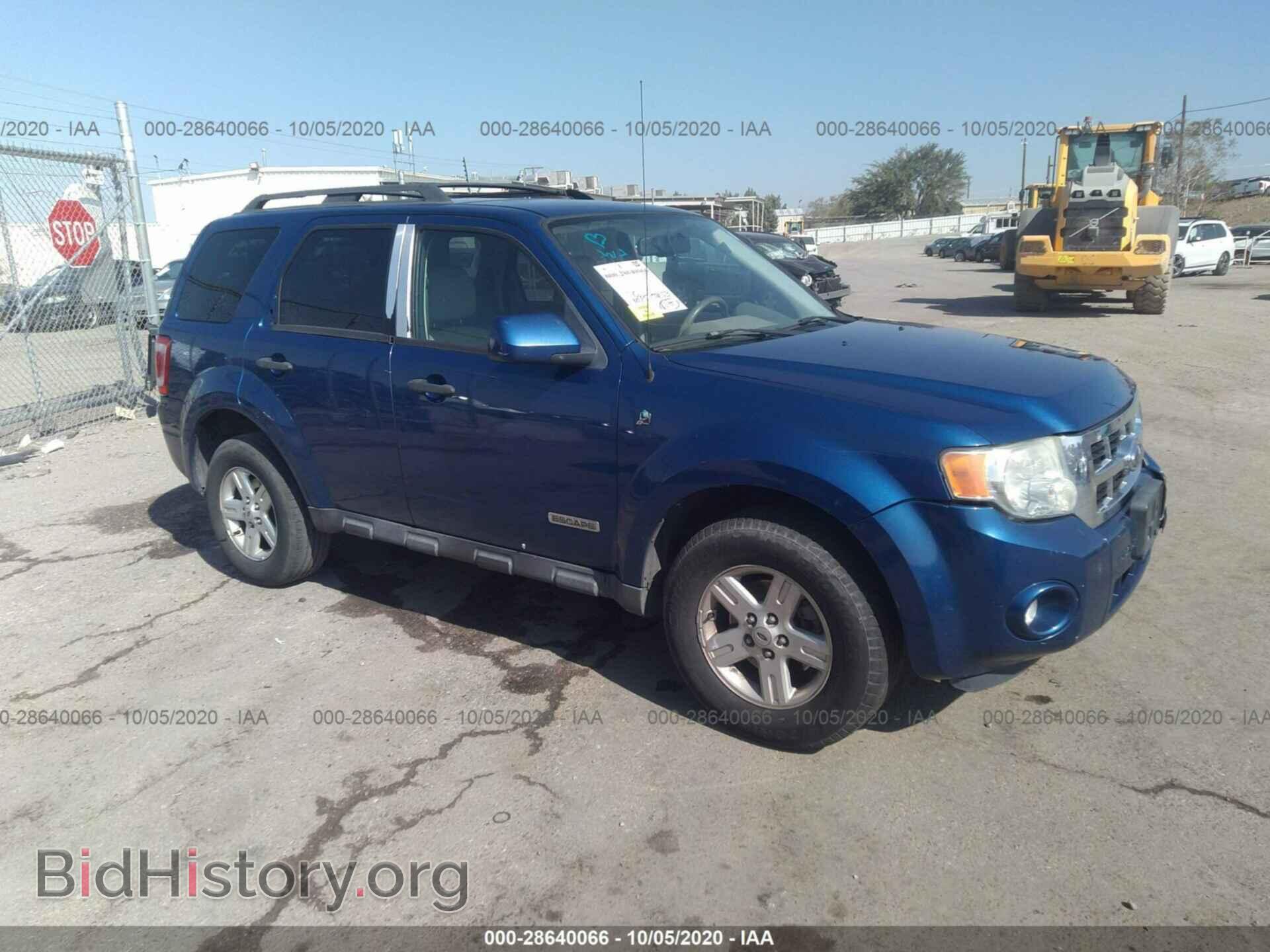 Фотография 1FMCU59H38KA03221 - FORD ESCAPE 2008