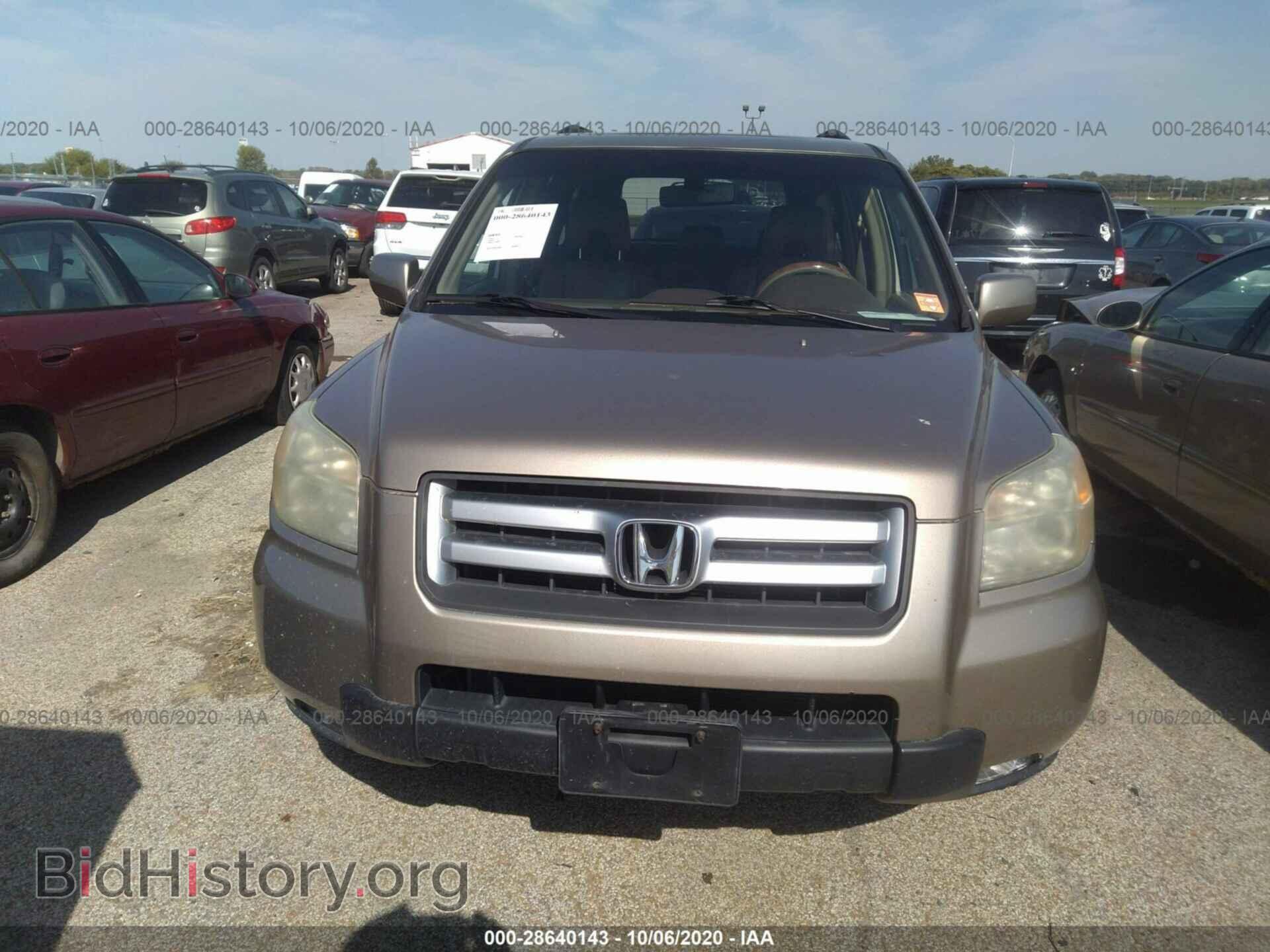 2006 HONDA PILOT - VIN: 5FNYF185X6B003098 - Фото 6