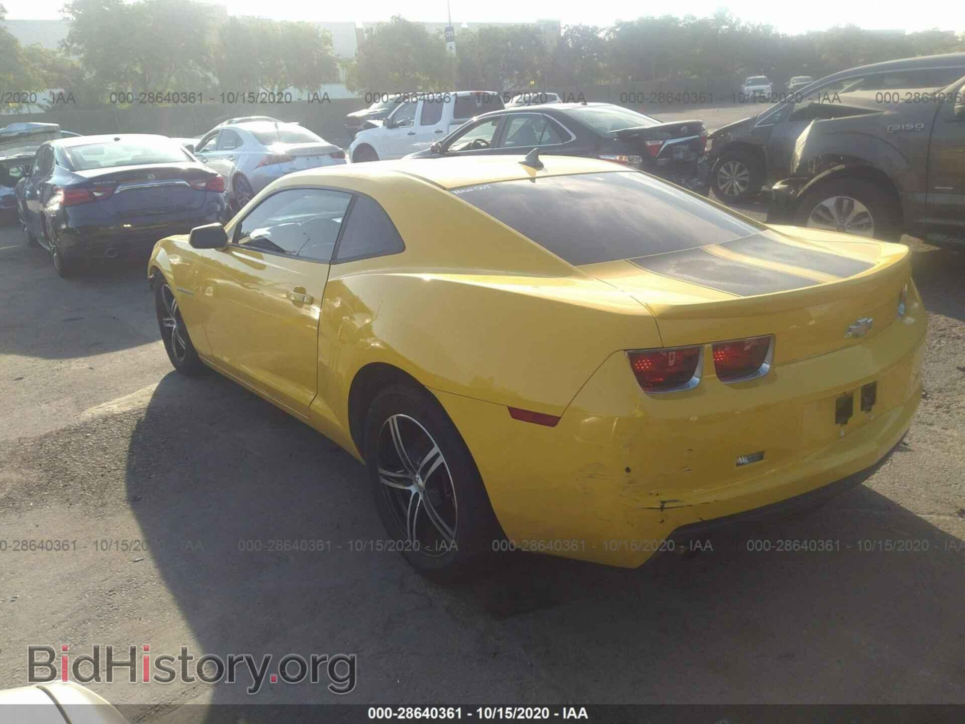 2013 CHEVROLET CAMARO - VIN: 2G1FA1E35D9237099 - Фото 3