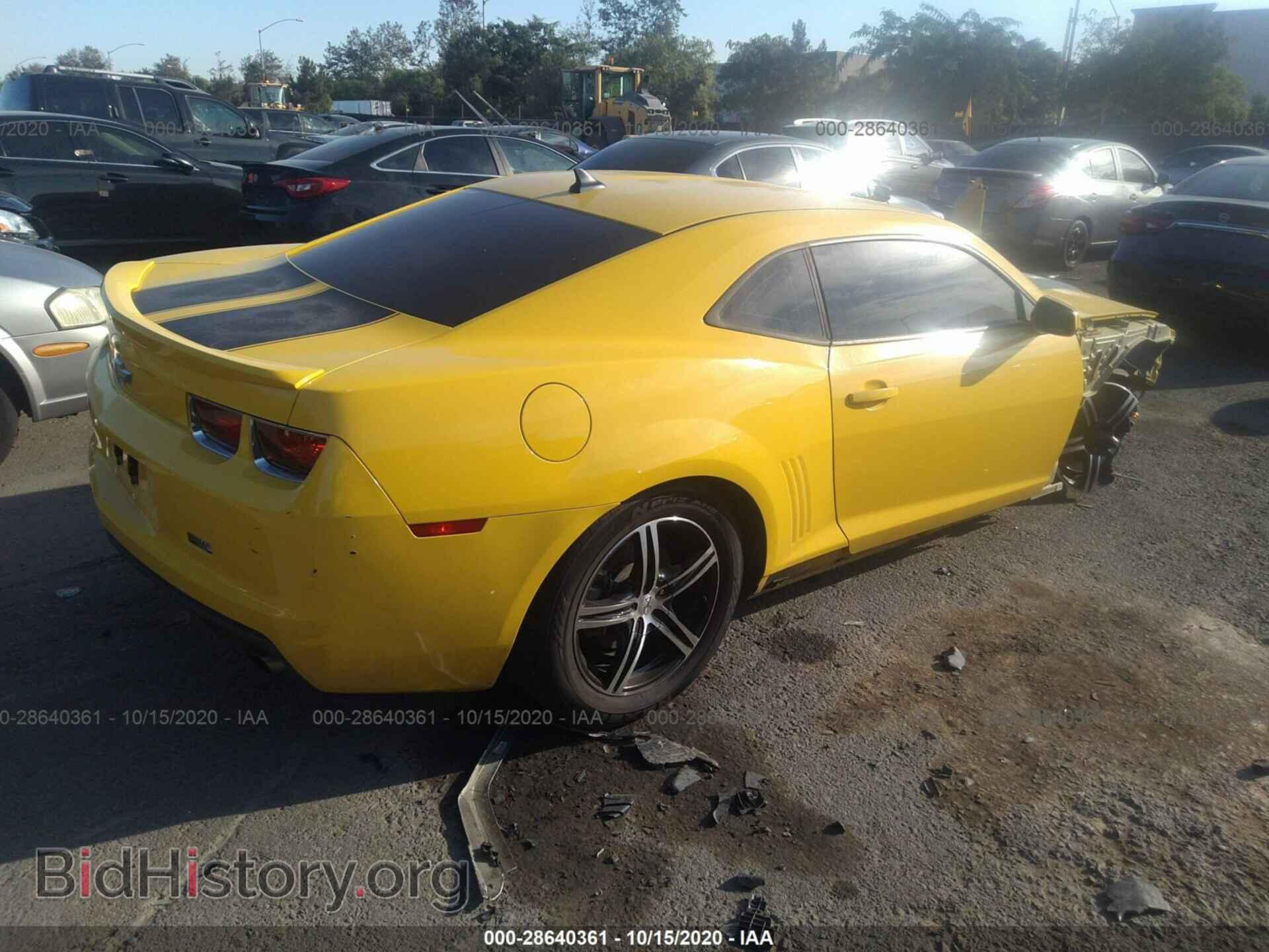 2013 CHEVROLET CAMARO - VIN: 2G1FA1E35D9237099 - Фото 4