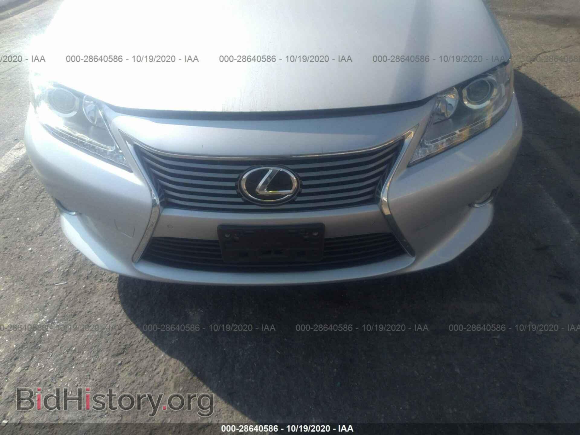 2013 LEXUS ES 350 - VIN: JTHBK1GG2D2025440 - Фото 6