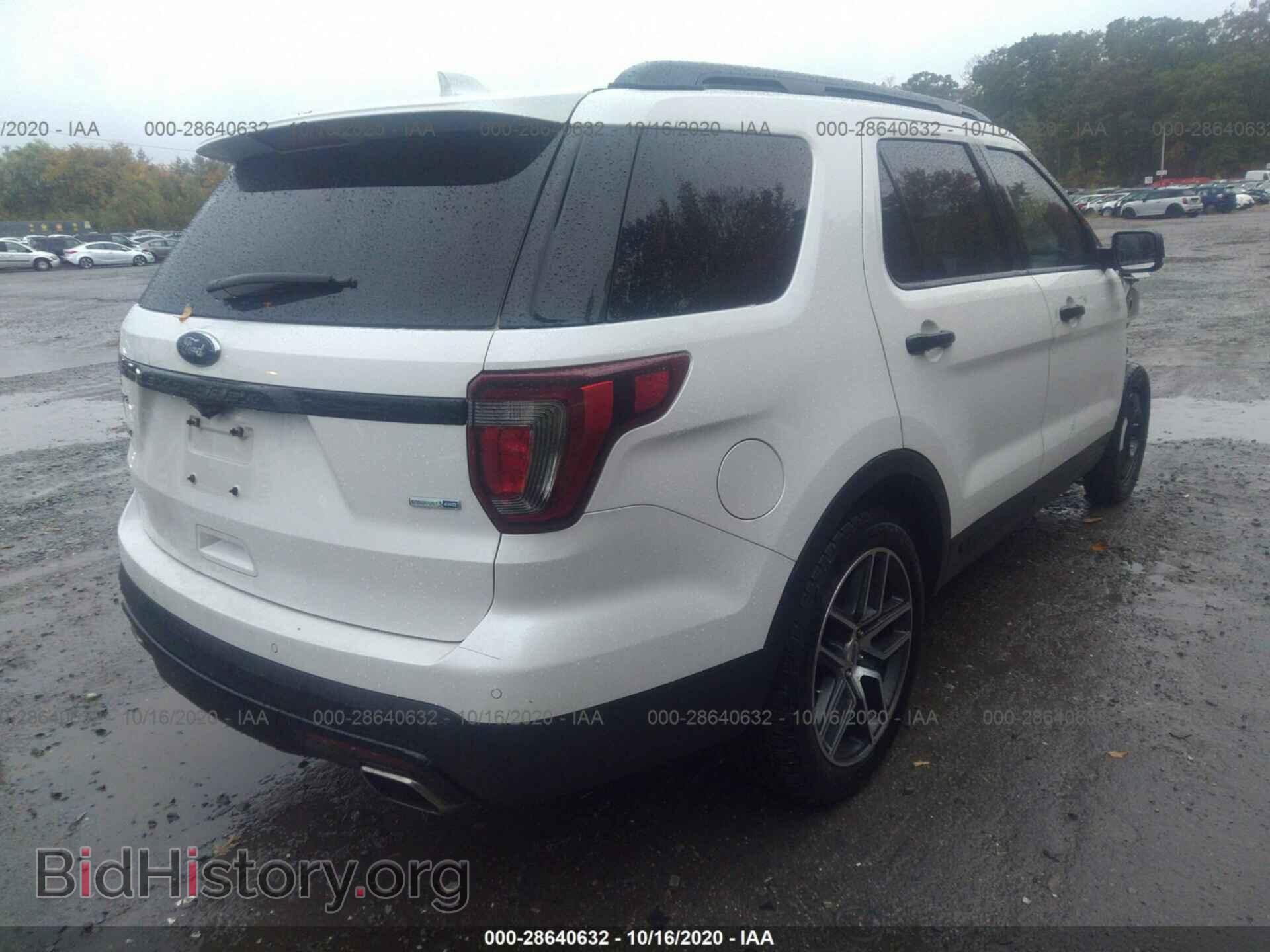 2016 FORD EXPLORER - VIN: 1FM5K8GT9GGC98172 - Фото 4