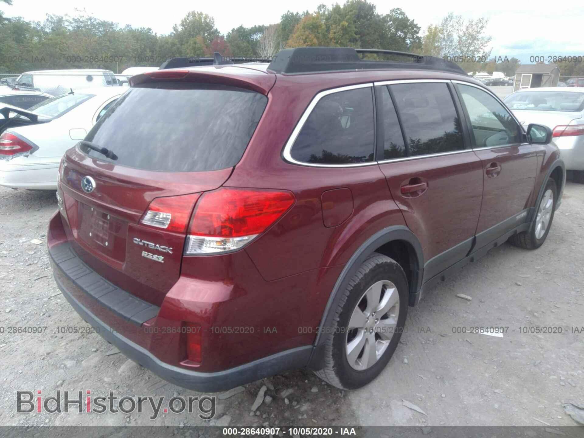 2011 SUBARU OUTBACK - VIN: 4S4BRBKC4B3447705 - Фото 4