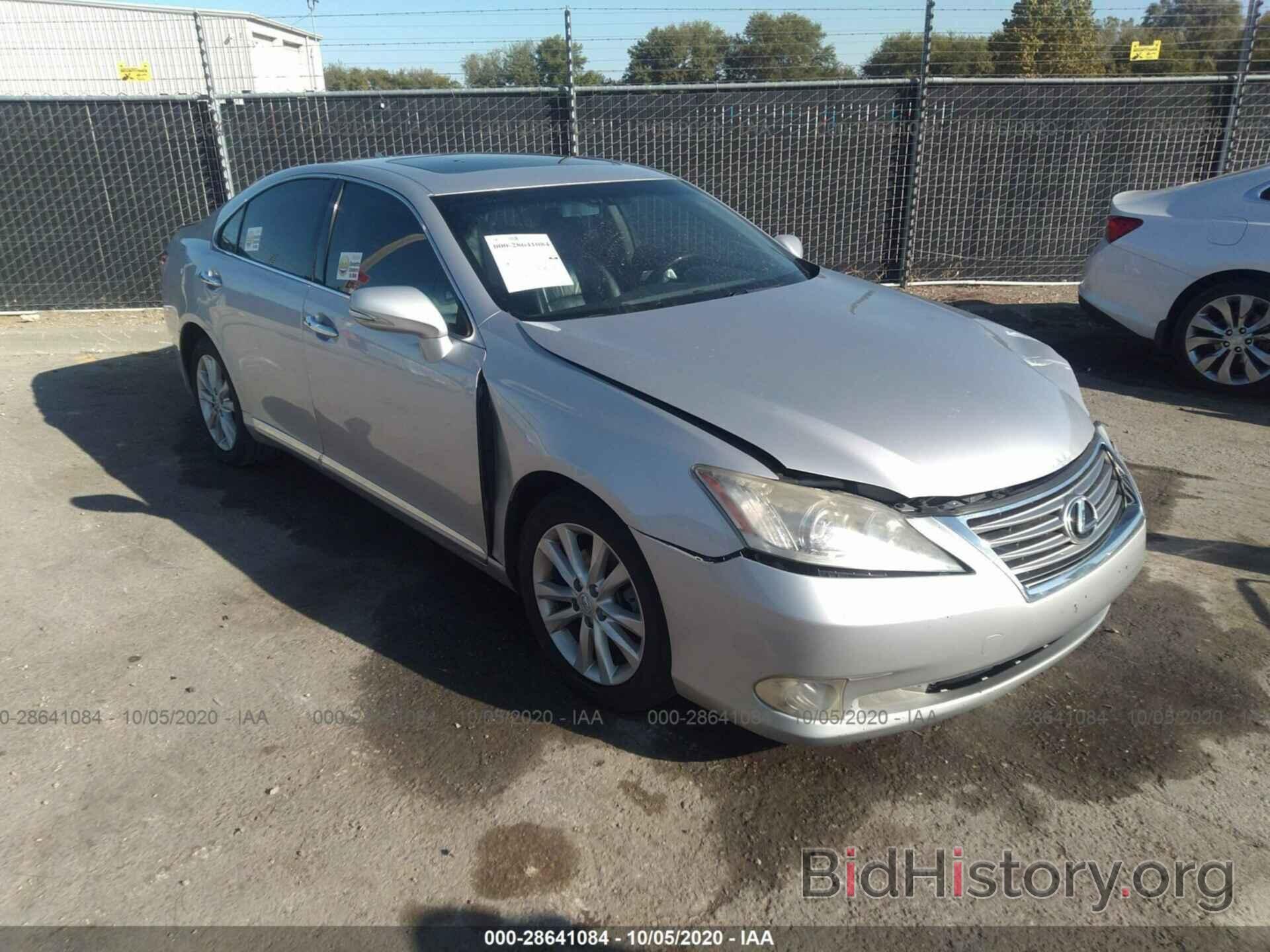 Photo JTHBK1EG7B2418561 - LEXUS ES 350 2011