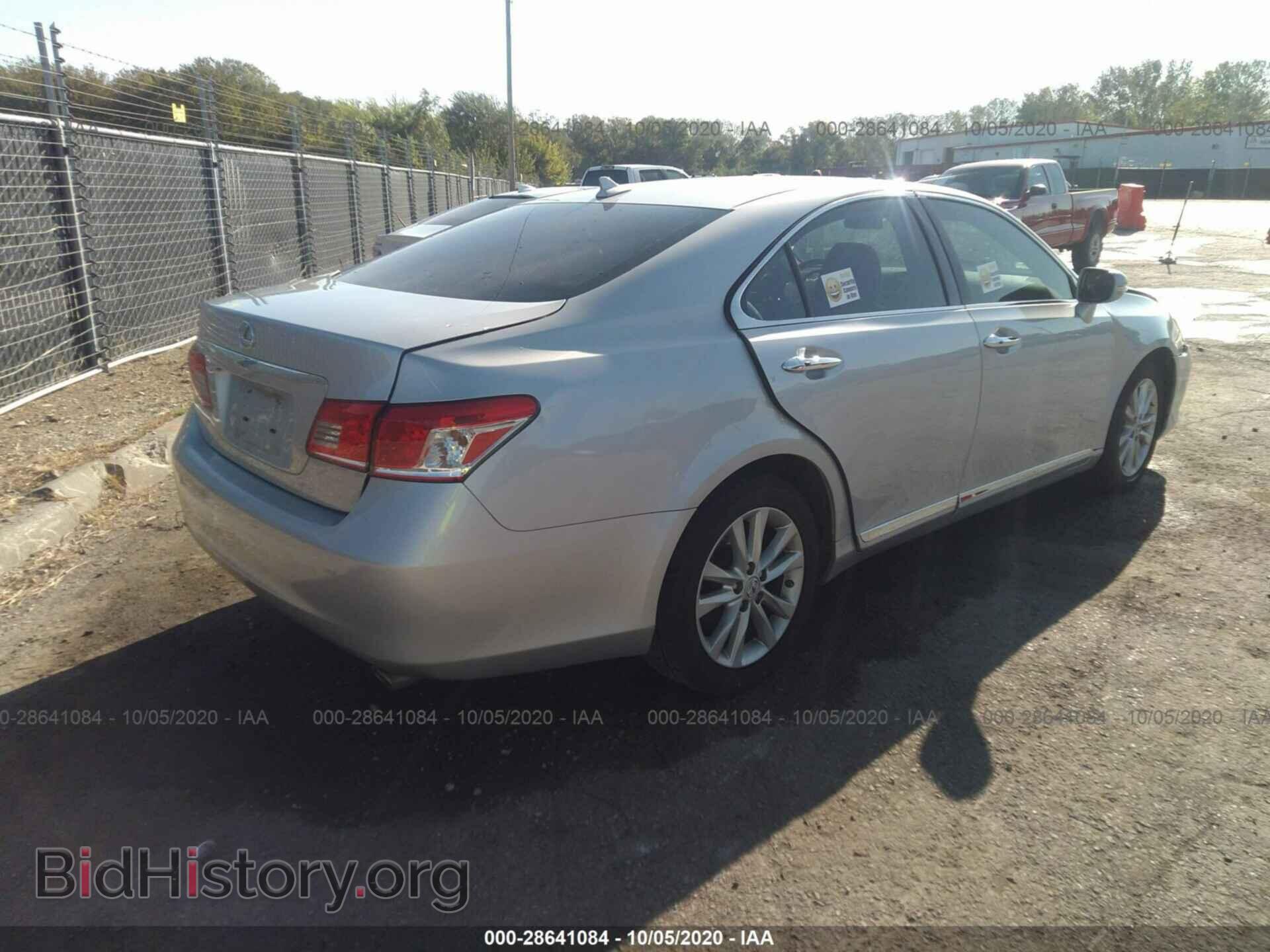 2011 LEXUS ES 350 - VIN: JTHBK1EG7B2418561 - Фото 4