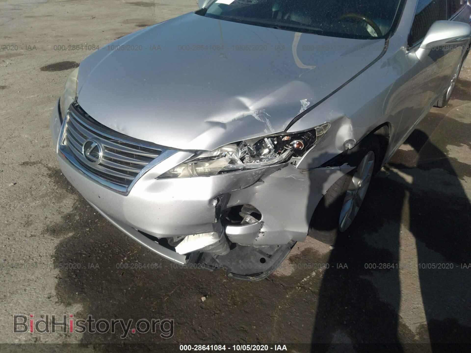 2011 LEXUS ES 350 - VIN: JTHBK1EG7B2418561 - Фото 6