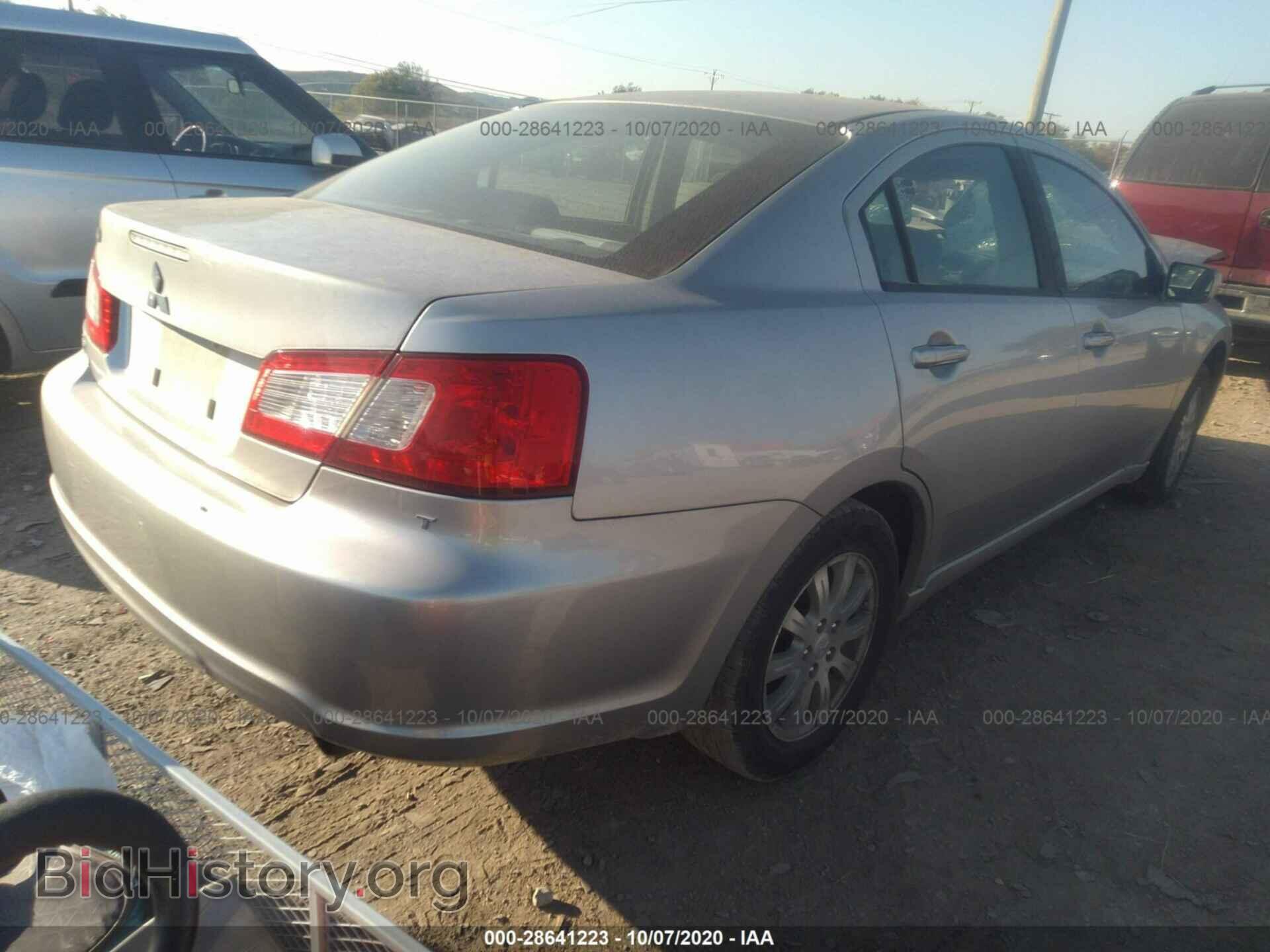 2009 MITSUBISHI GALANT - VIN: 4A3AB36F59E012833 - Фото 4