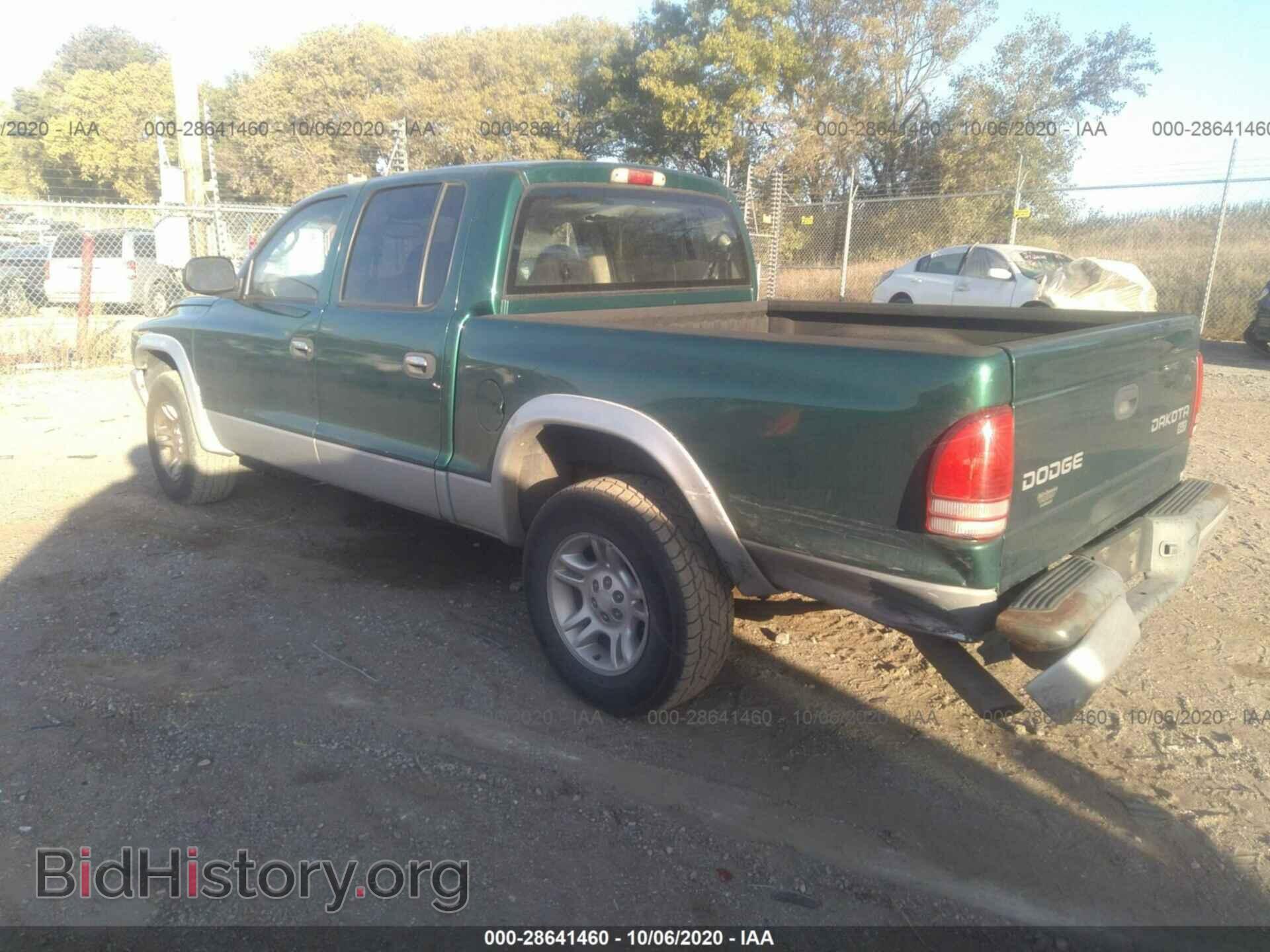 2004 DODGE DAKOTA - VIN: 1D7HL48N64S621647 - Фото 3