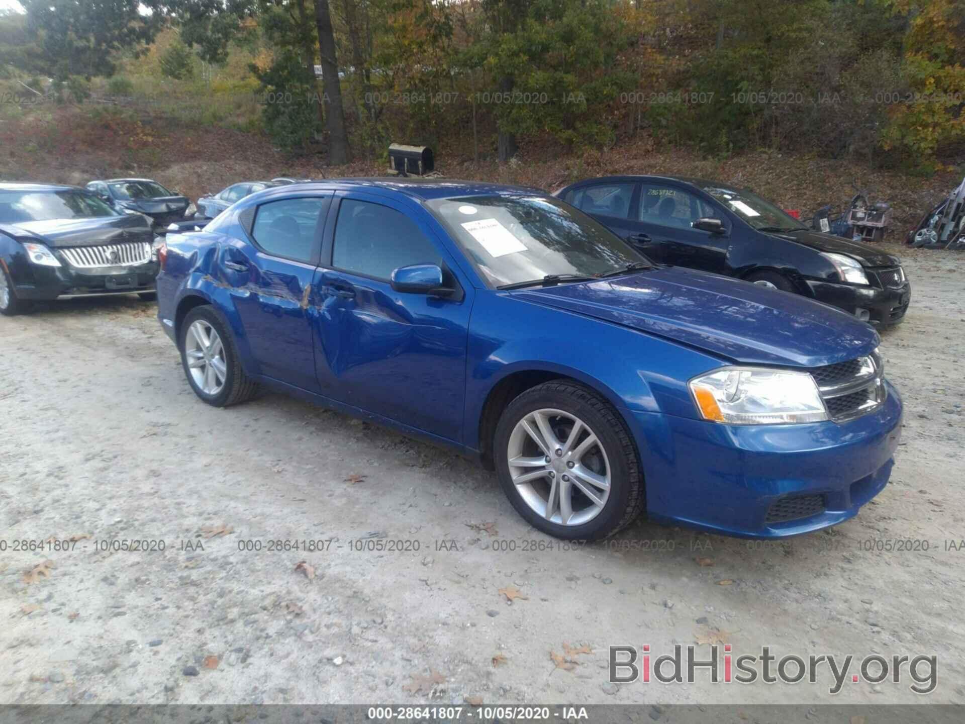 Photo 1C3CDZCB9CN186068 - DODGE AVENGER 2012