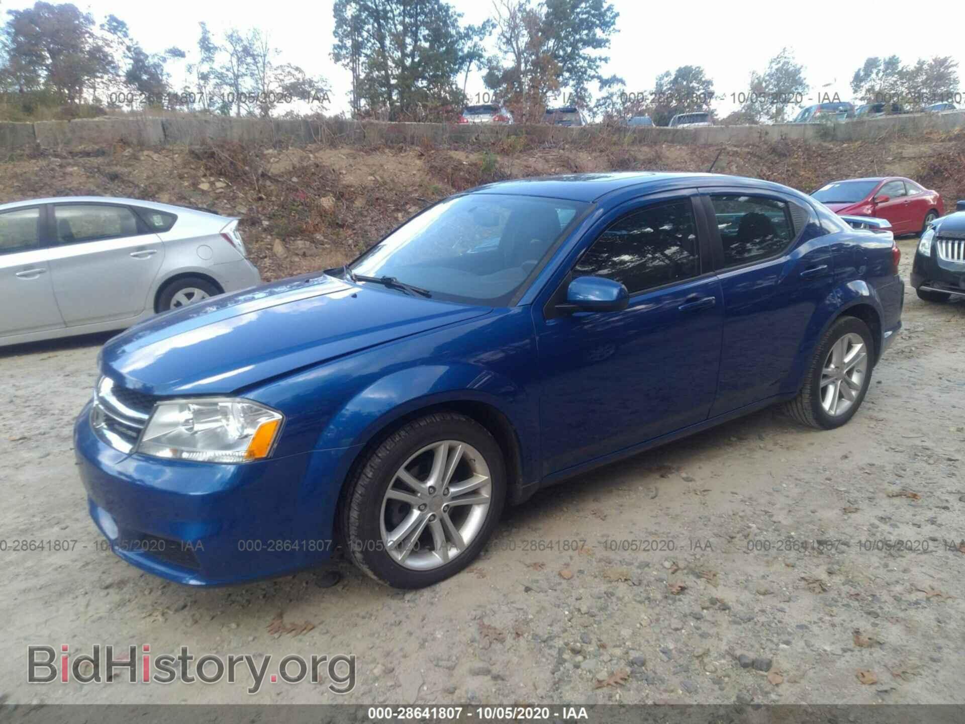 2012 DODGE AVENGER - VIN: 1C3CDZCB9CN186068 - Фото 2
