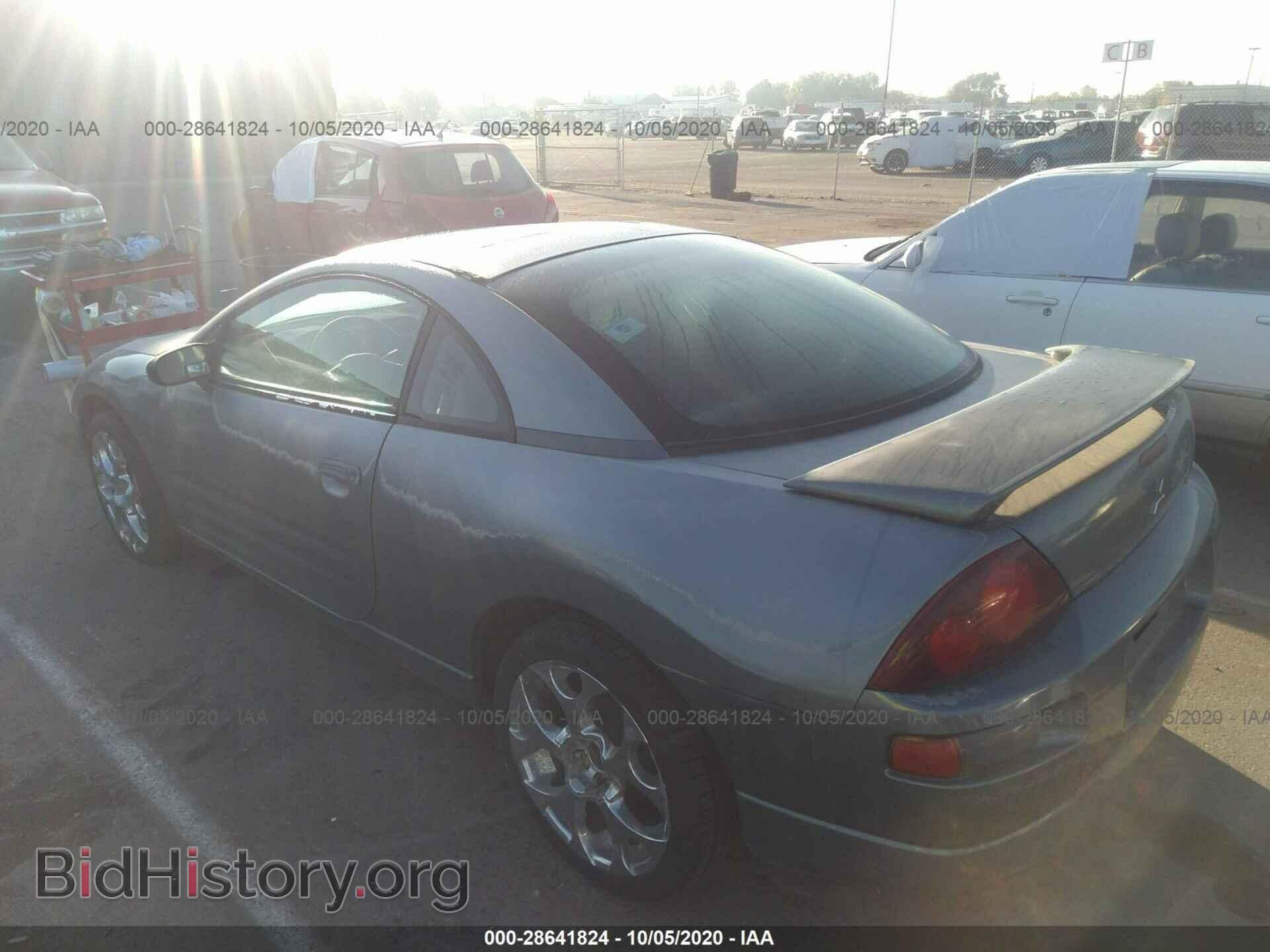 2001 MITSUBISHI ECLIPSE - VIN: 4A3AC44G01E185792 - Фото 3