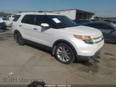 2011 Ford EXPLORER Limited, белый — VIN 1FMHK8F83BGA27532, IAAI