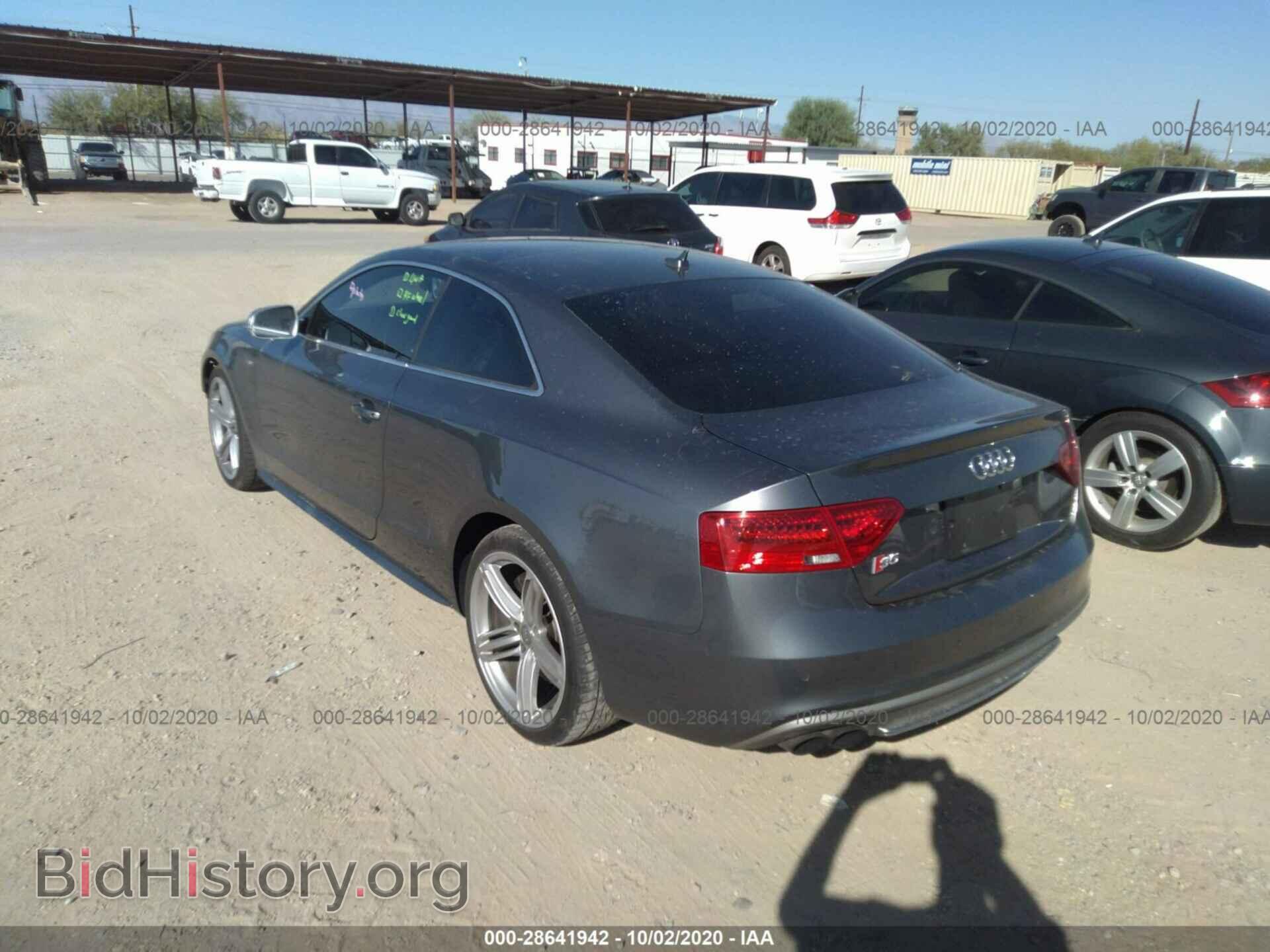 2013 AUDI S5 - VIN: WAUCGAFR3DA026237 - Photo 3