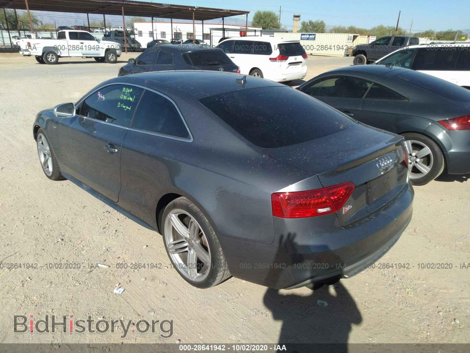 2013 AUDI S5 - VIN: WAUCGAFR3DA026237 - Photo 4