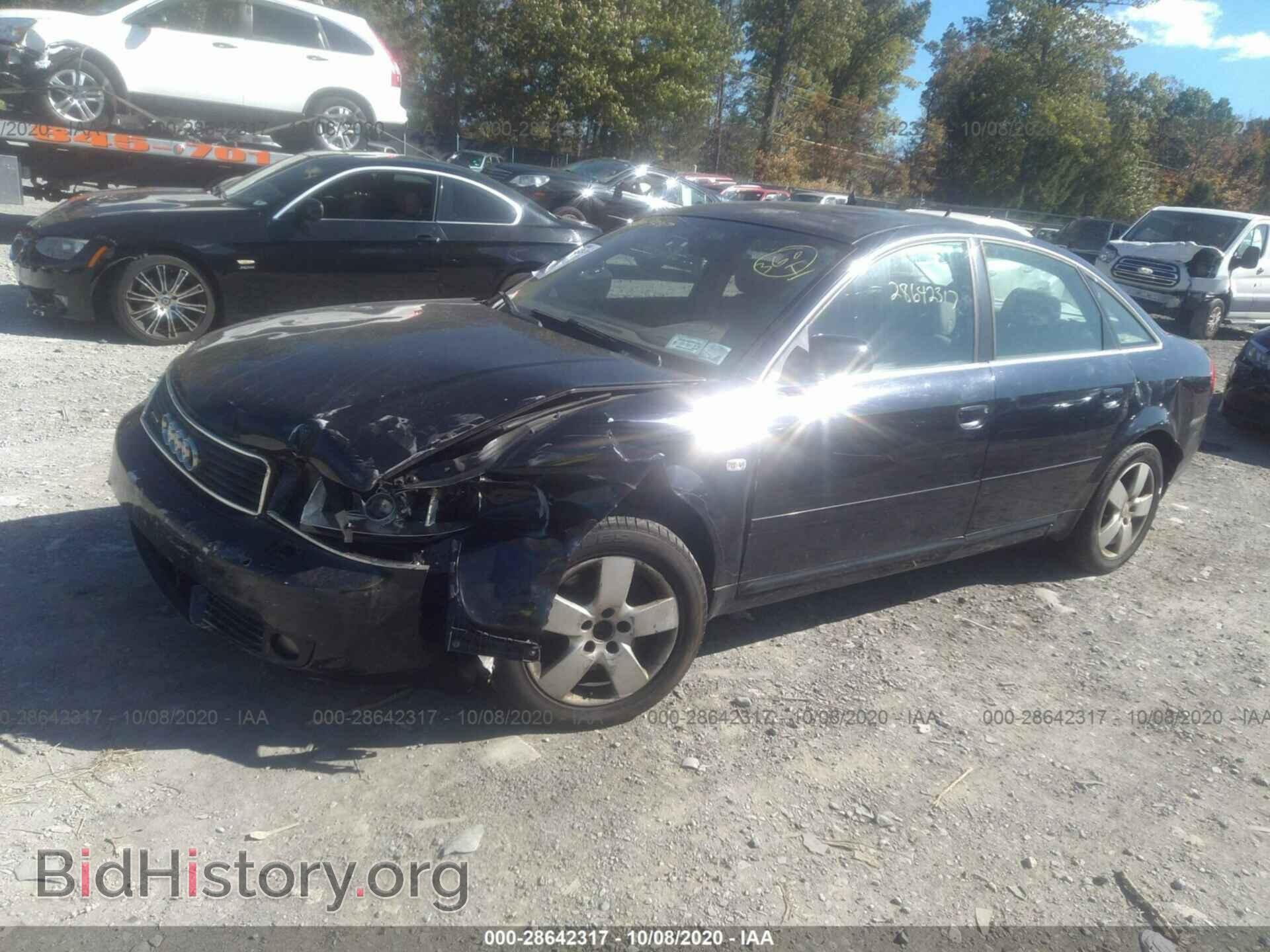 2002 AUDI A6 - VIN: WAULT64B82N130744 - Фото 2