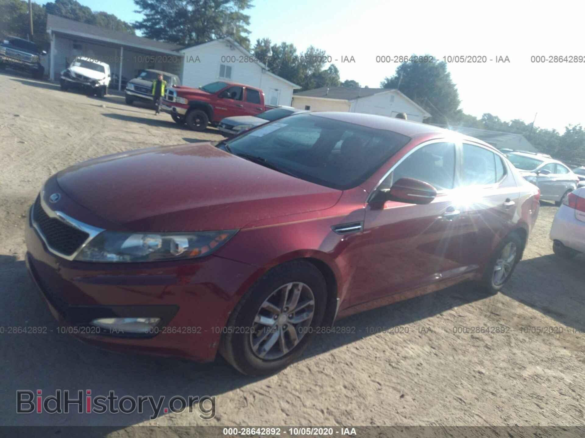 2013 KIA OPTIMA - VIN: 5XXGM4A73DG161002 - Фото 2