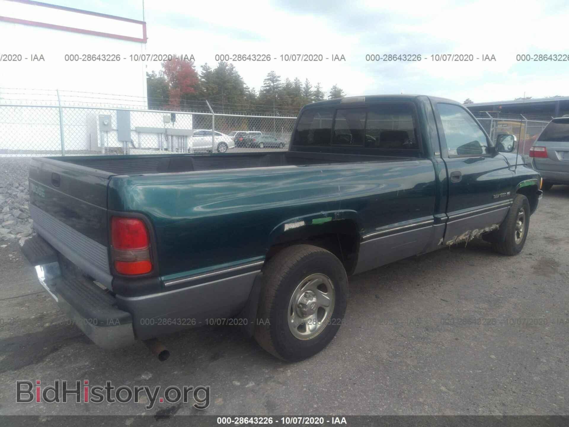 1994 DODGE RAM 1500 - VIN: 1B7HC16Y9RS528943 - Фото 4