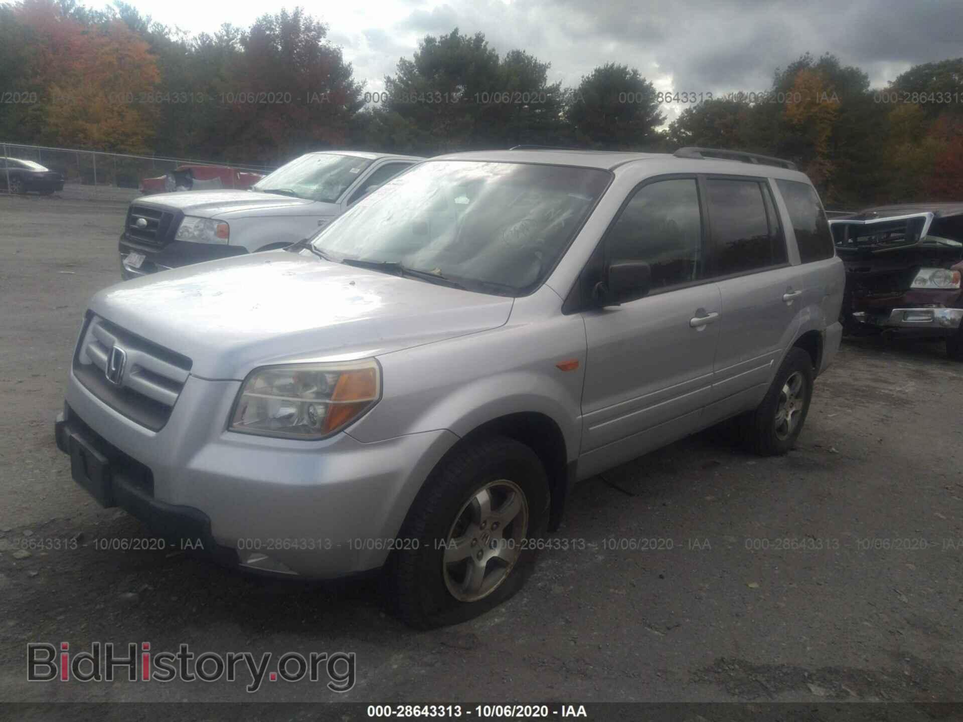 2006 HONDA PILOT - VIN: 2HKYF18546H533357 - Фото 2