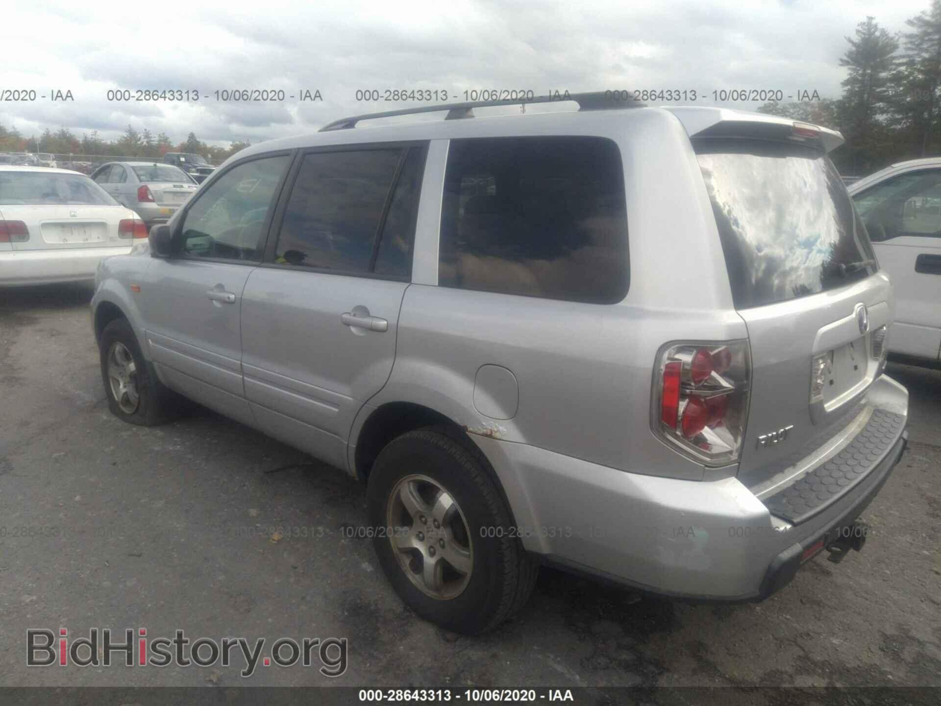 2006 HONDA PILOT - VIN: 2HKYF18546H533357 - Фото 3