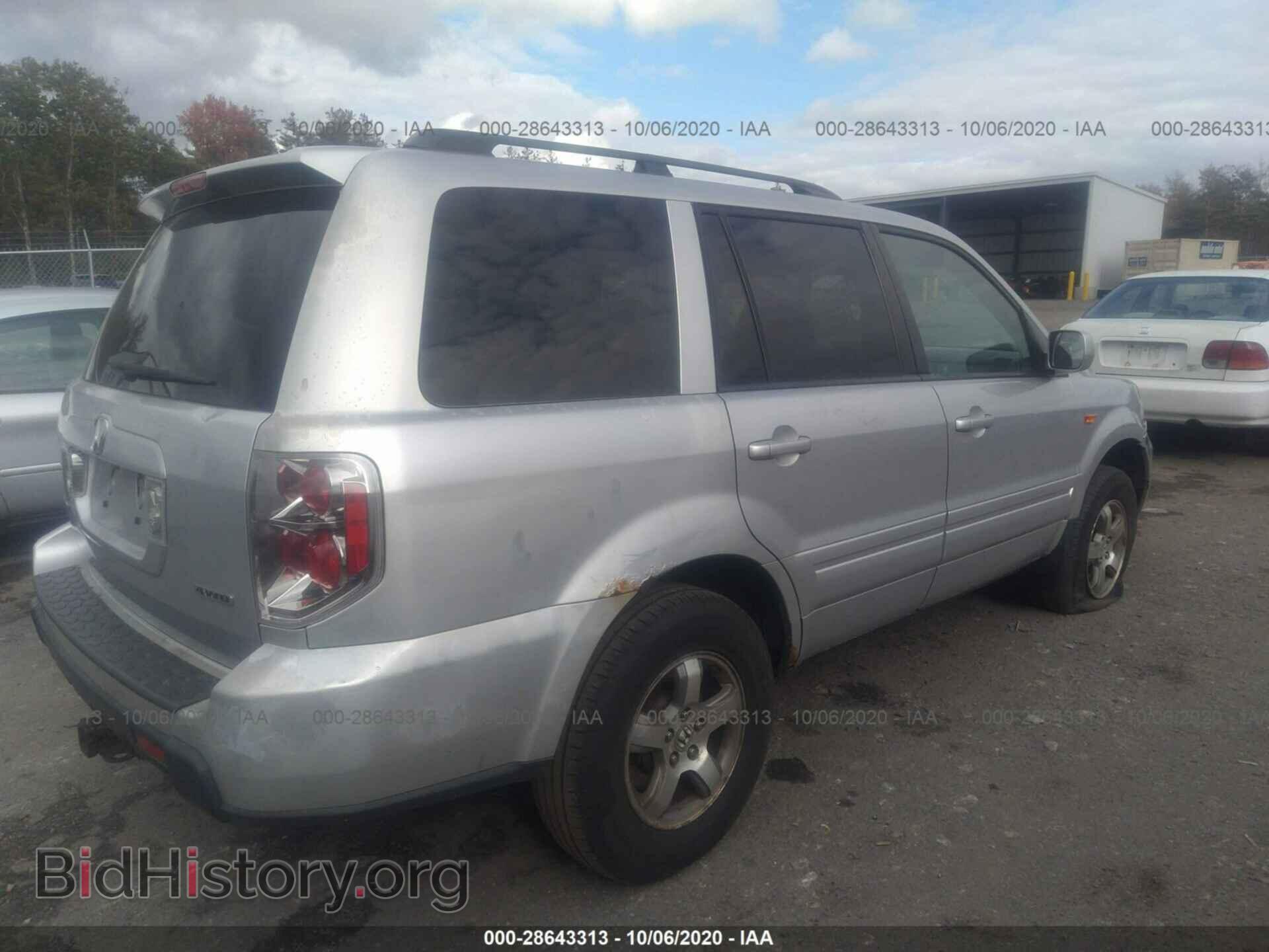 2006 HONDA PILOT - VIN: 2HKYF18546H533357 - Фото 4