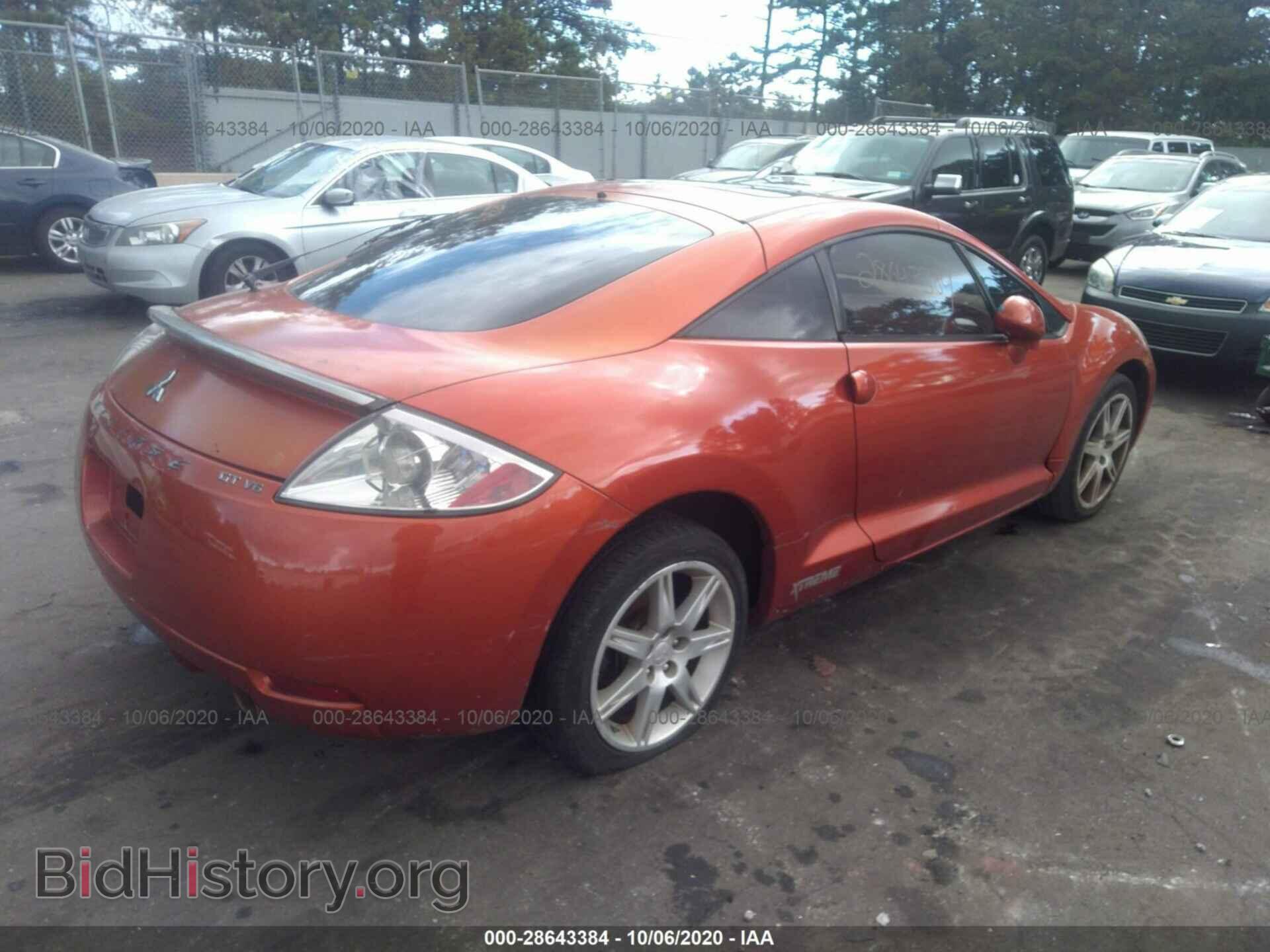 2006 MITSUBISHI ECLIPSE - VIN: 4A3AK34T96E042387 - Фото 4