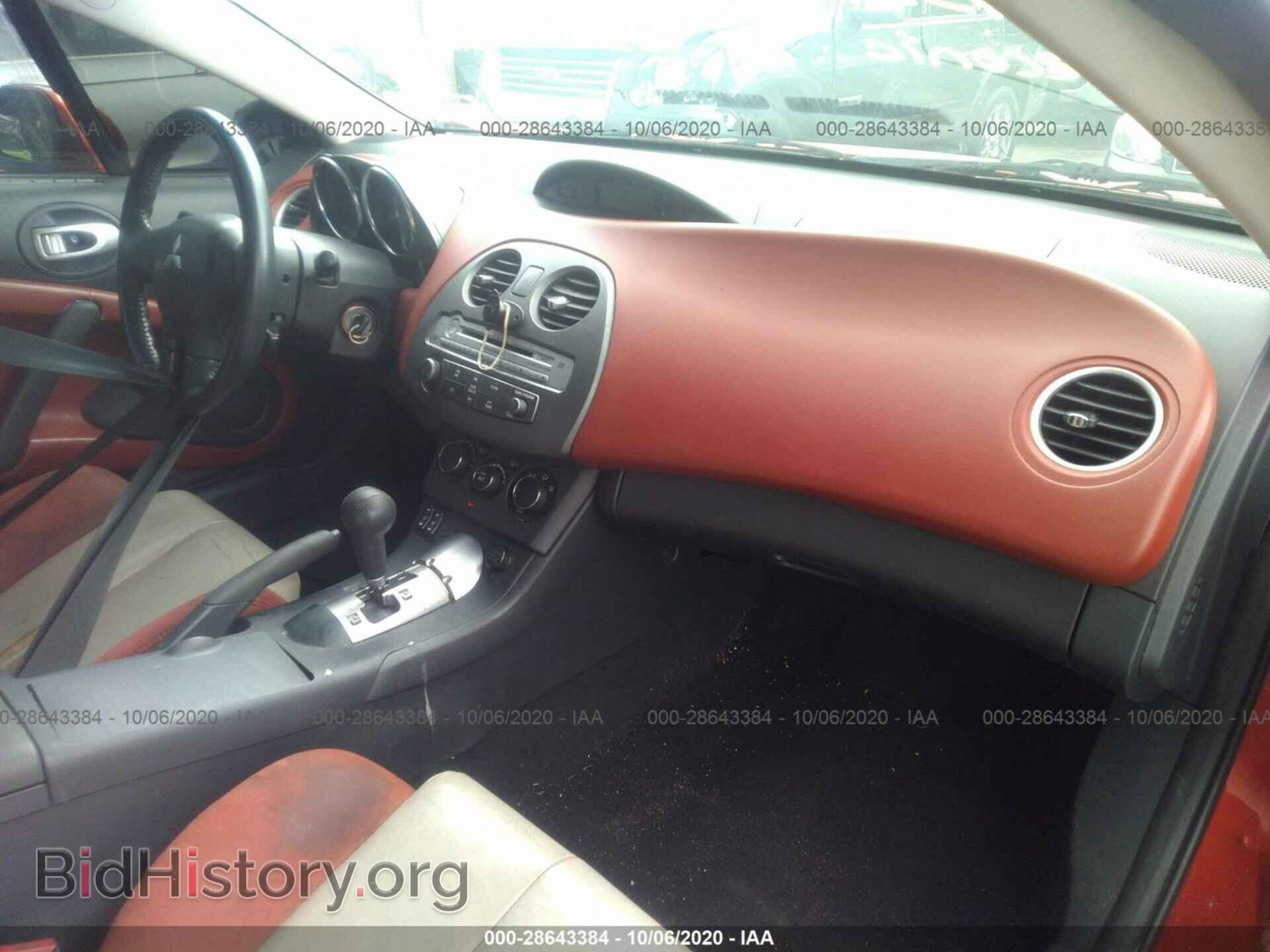 2006 MITSUBISHI ECLIPSE - VIN: 4A3AK34T96E042387 - Фото 5