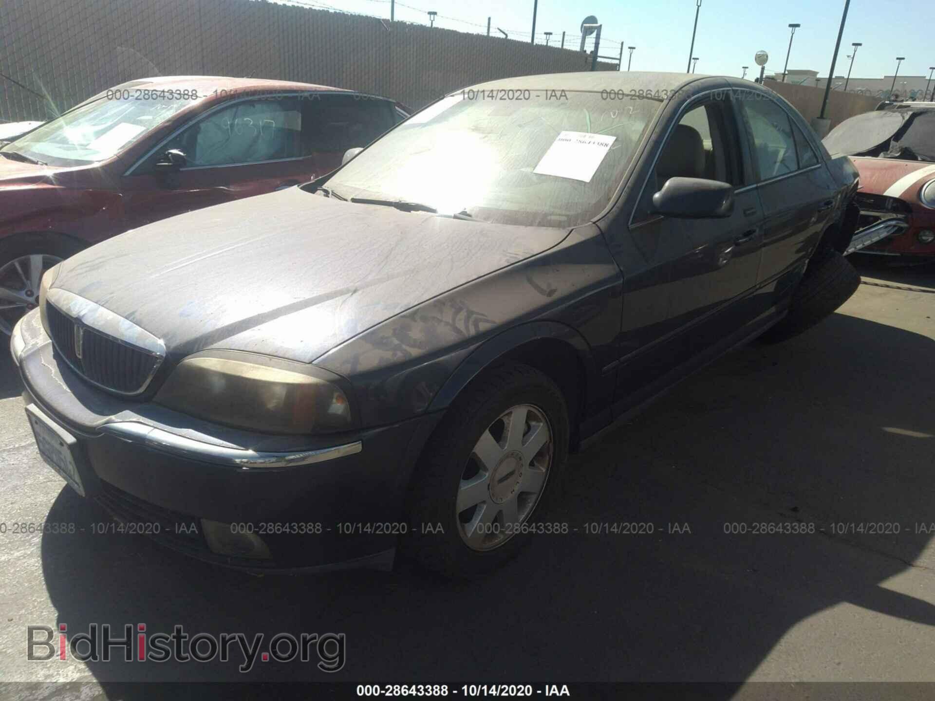2004 LINCOLN LS - VIN: 1LNHM86S04Y643238 - Photo 2