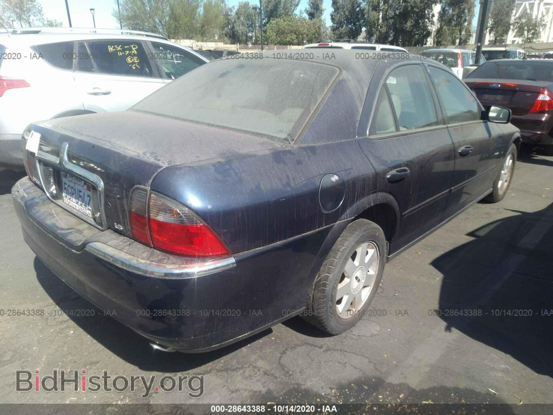 2004 LINCOLN LS - VIN: 1LNHM86S04Y643238 - Photo 4