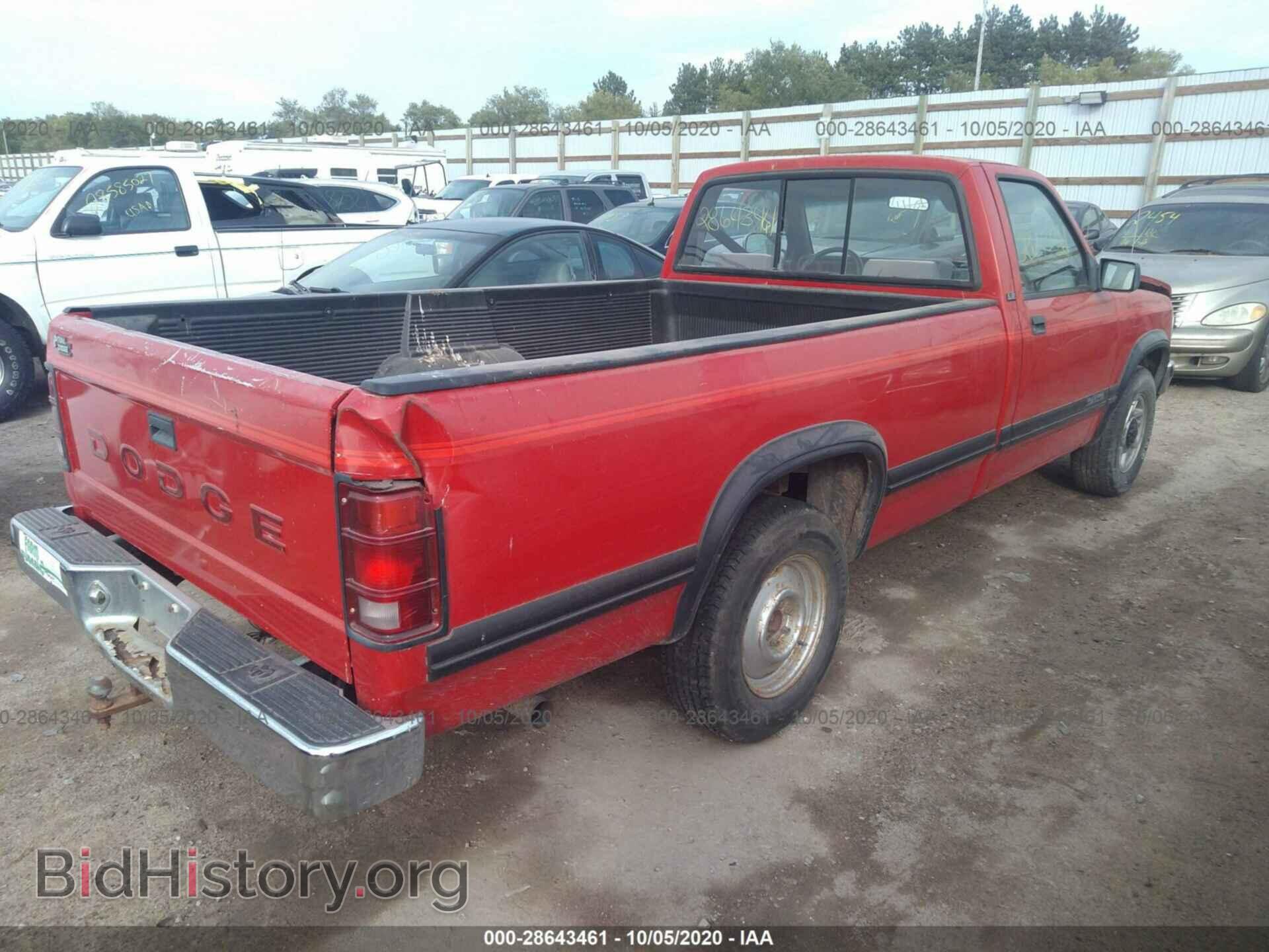 1993 DODGE DAKOTA - VIN: 1B7FL26X1PS163711 - Фото 4