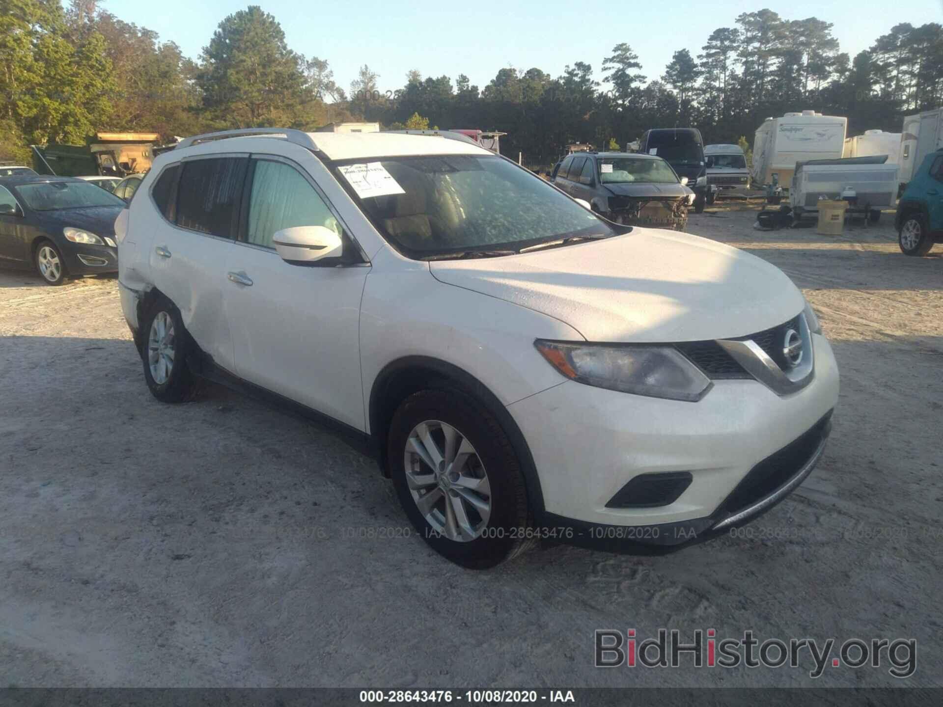 Photo KNMAT2MV0GP611855 - NISSAN ROGUE 2016