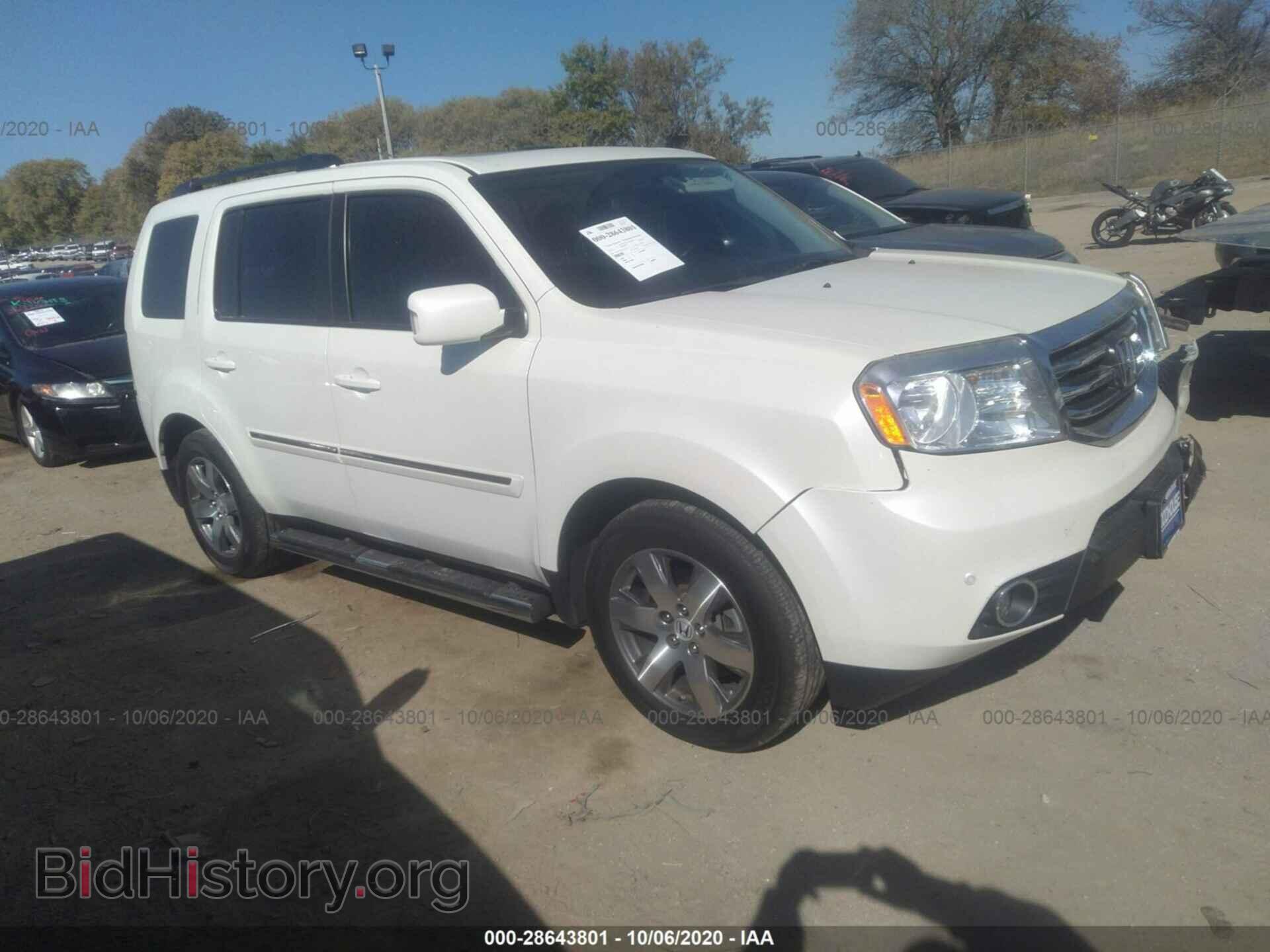 Фотография 5FNYF4H9XEB027677 - HONDA PILOT 2014