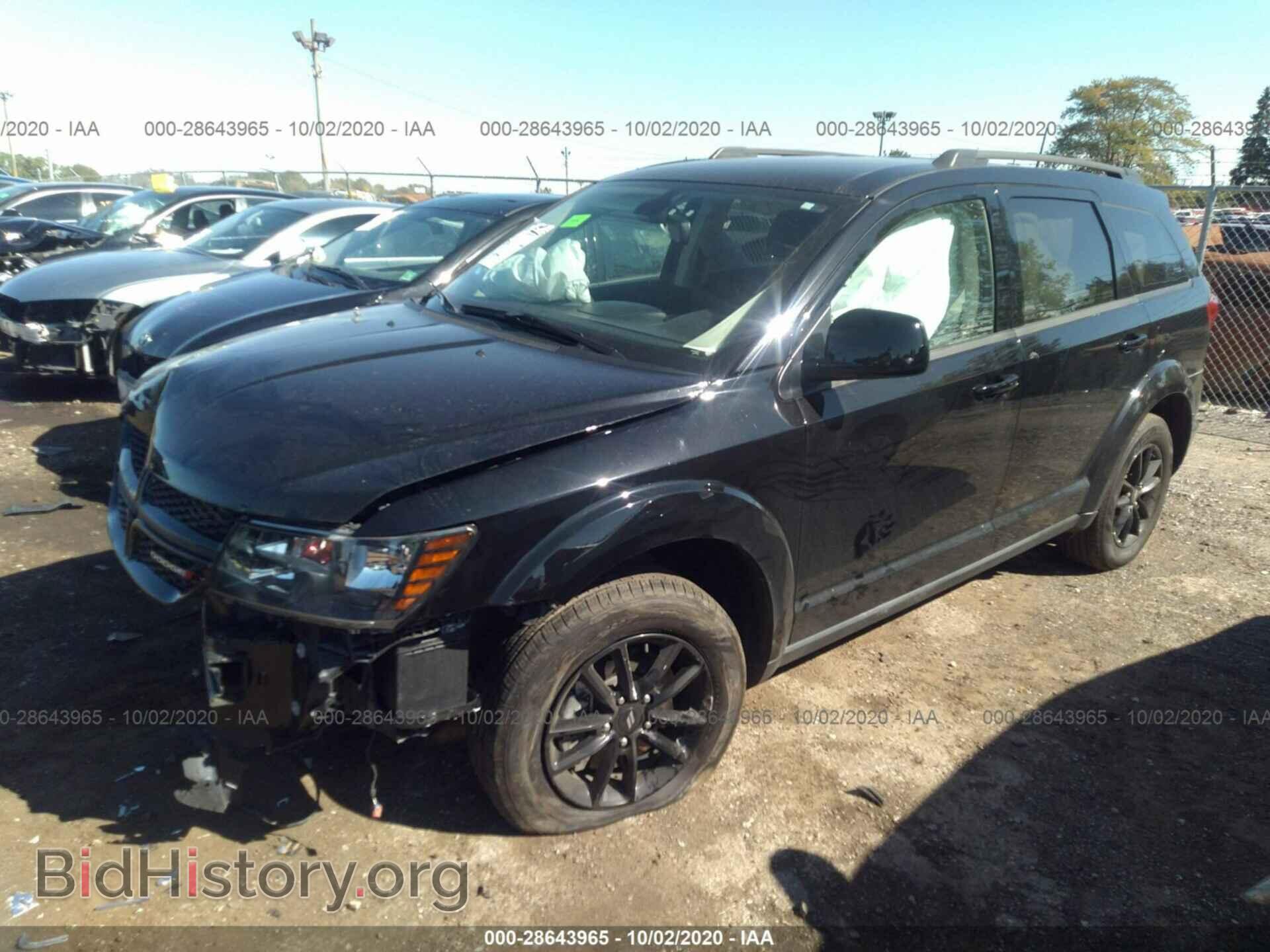2019 DODGE JOURNEY - VIN: 3C4PDDBG3KT853762 - Фото 2