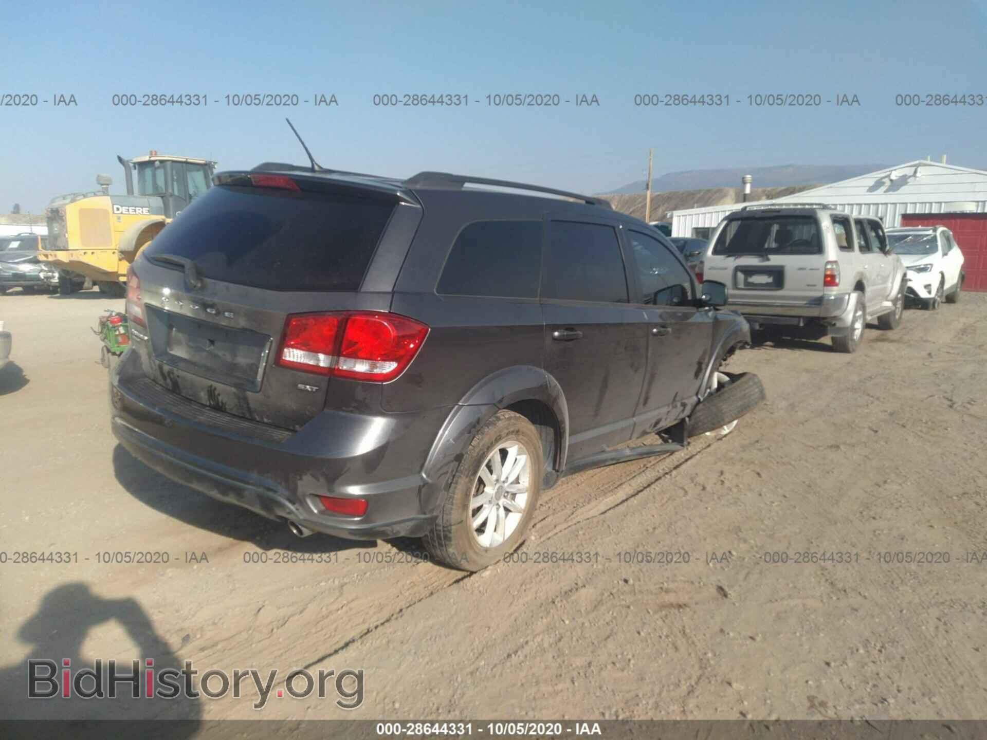 2016 DODGE JOURNEY - VIN: 3C4PDDBGXGT163496 - Фото 4