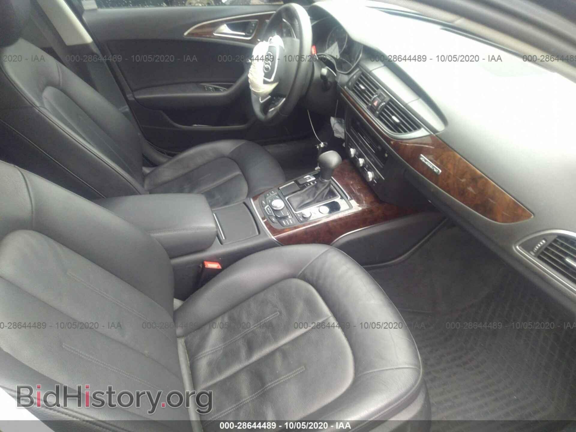 2013 AUDI A6 - VIN: WAUGFAFC8DN087236 - Фото 5