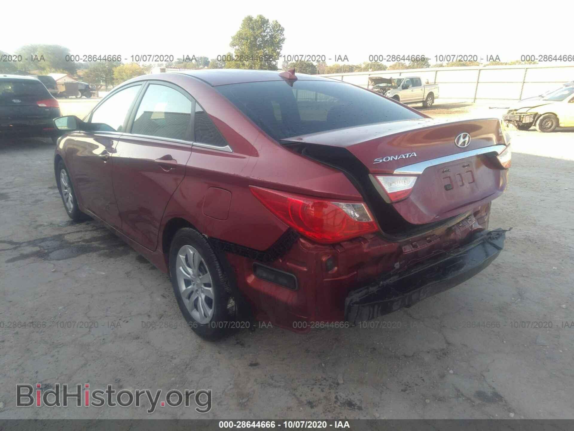2012 HYUNDAI SONATA - VIN: 5NPEB4AC3CH334790 - Фото 3