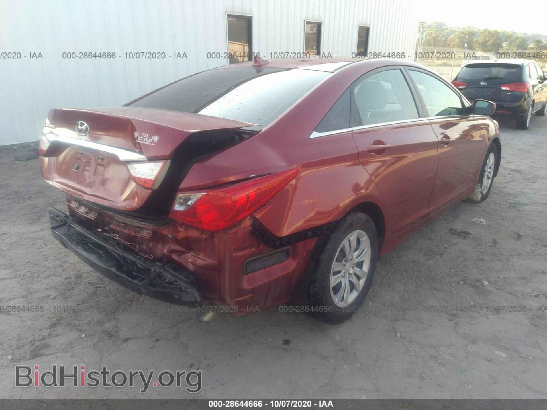 2012 HYUNDAI SONATA - VIN: 5NPEB4AC3CH334790 - Фото 4