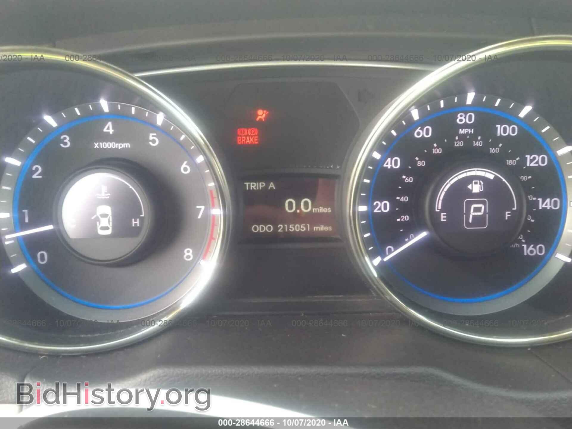 2012 HYUNDAI SONATA - VIN: 5NPEB4AC3CH334790 - Фото 7