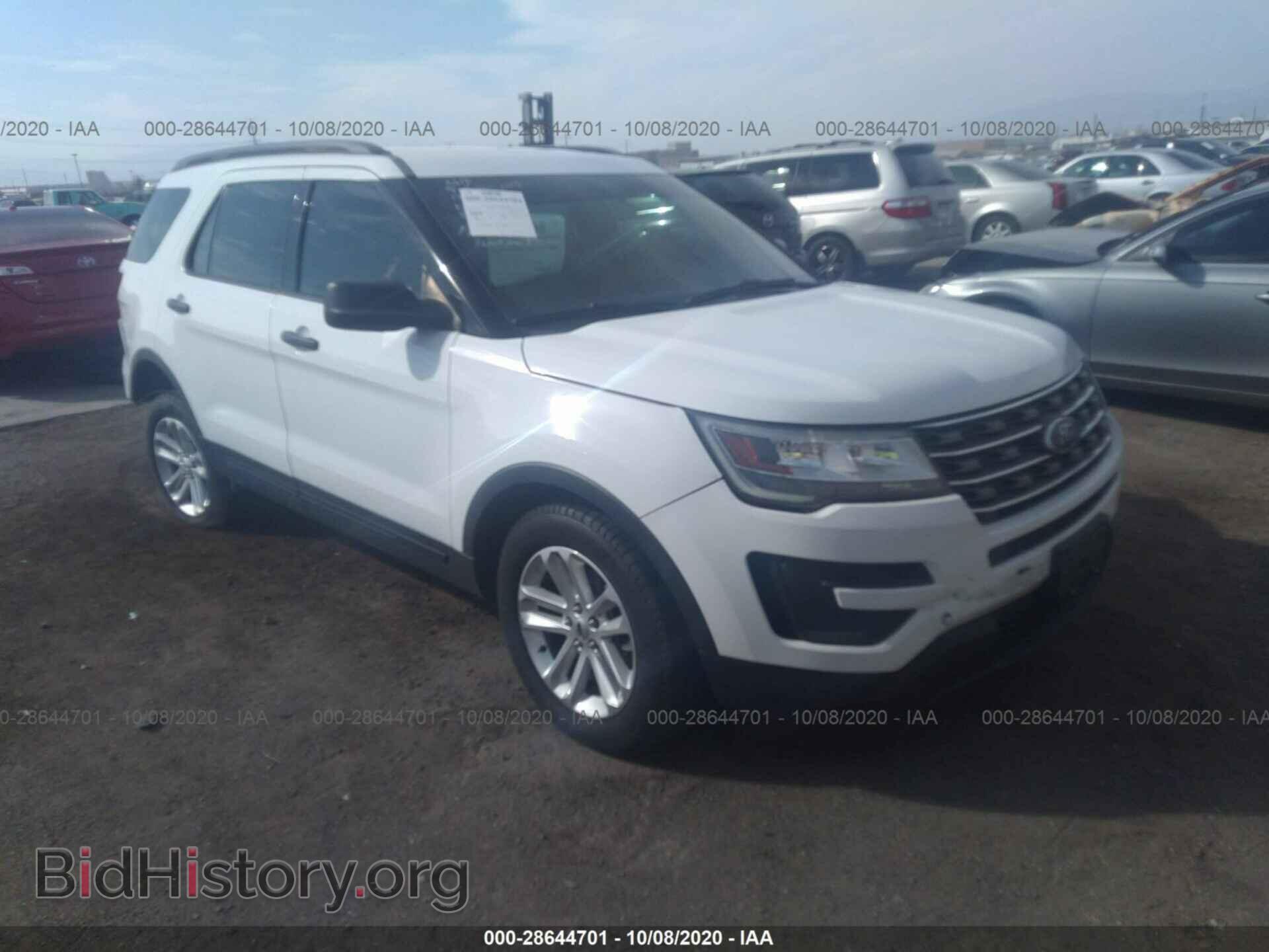 Фотография 1FM5K7BH6GGB66015 - FORD EXPLORER 2016