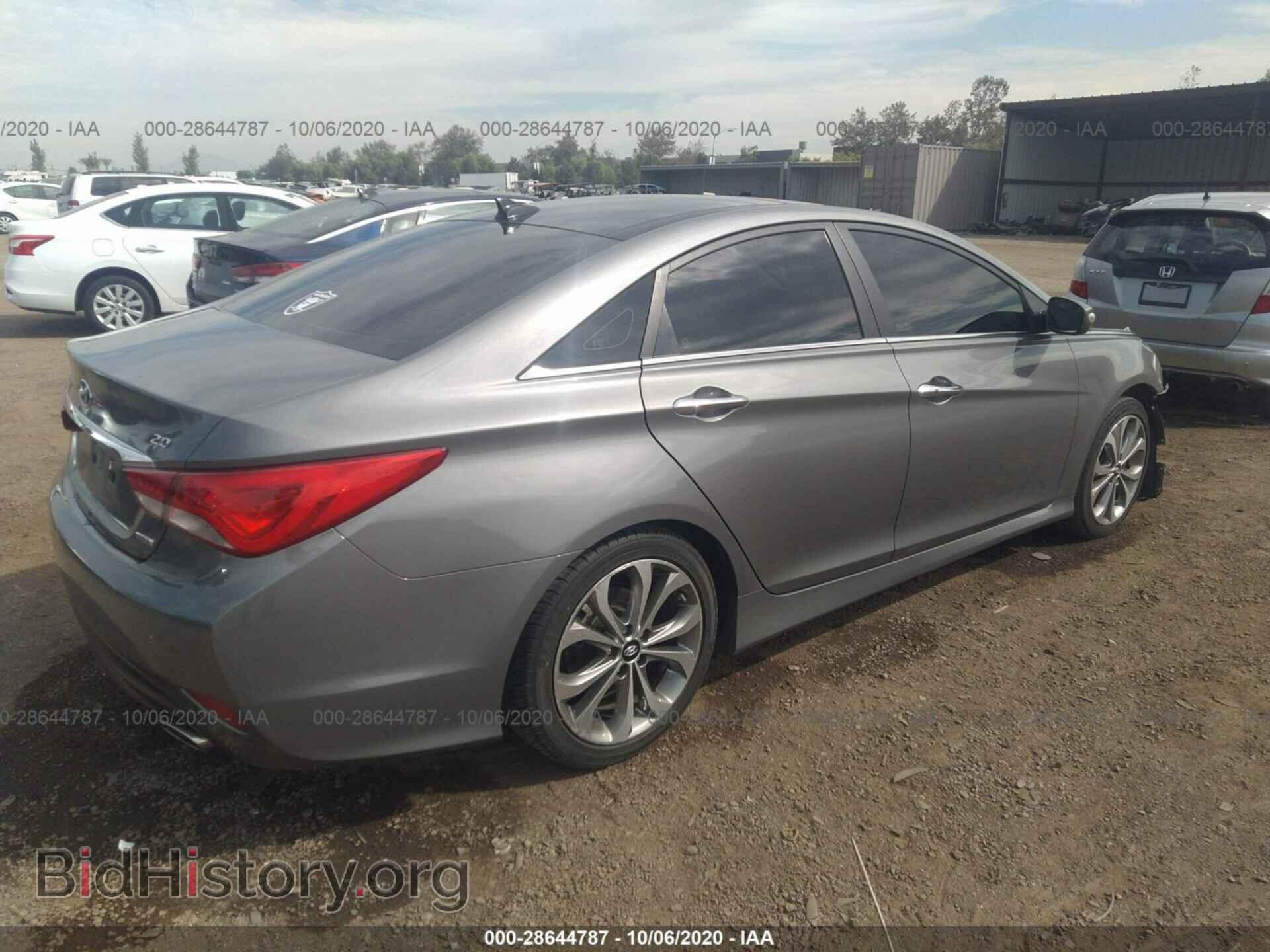 2014 HYUNDAI SONATA - VIN: 5NPEC4AB0EH809352 - Photo 4